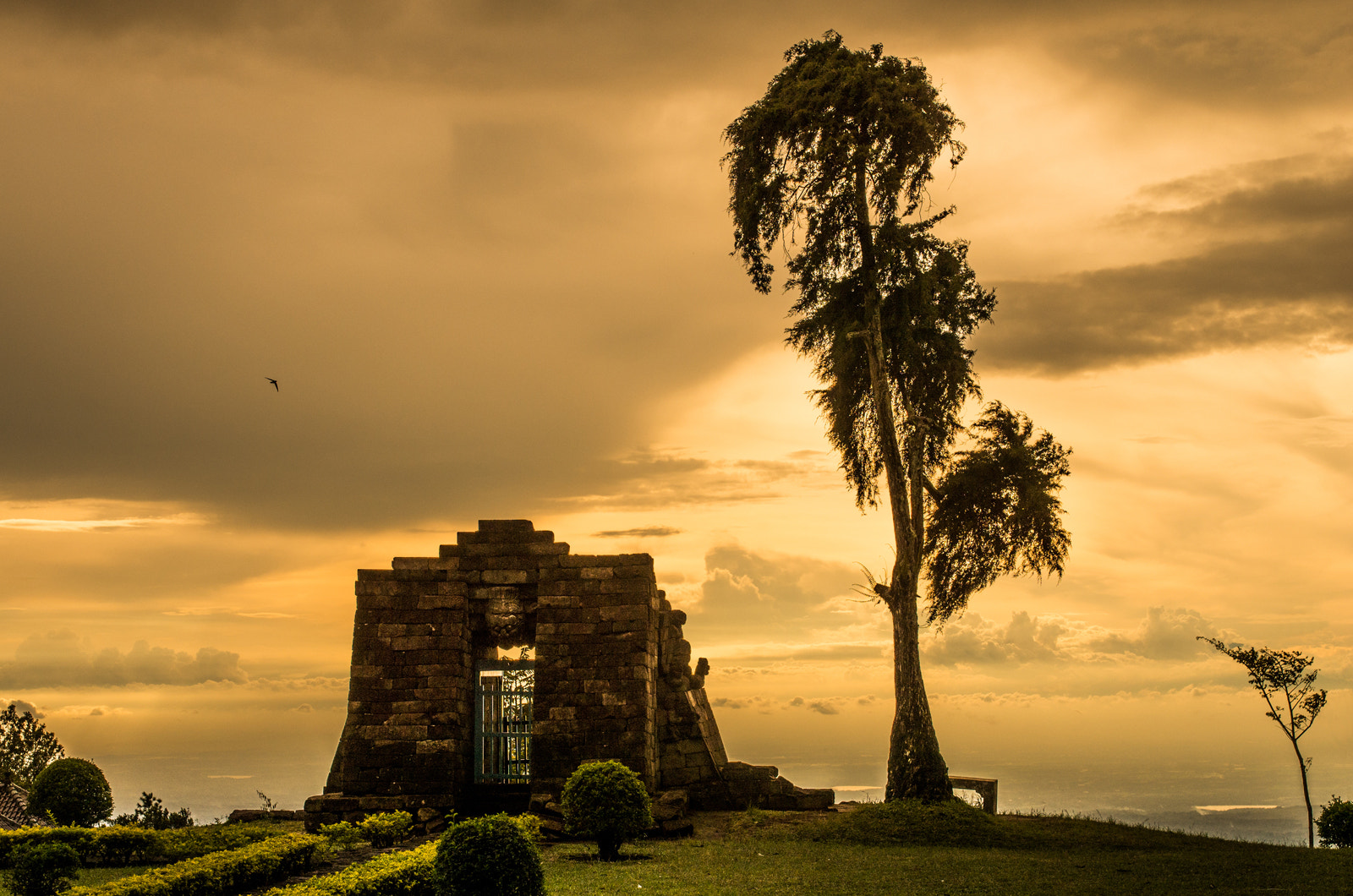 Pentax K-5 IIs sample photo. Sukuh temple, java, indonesia photography