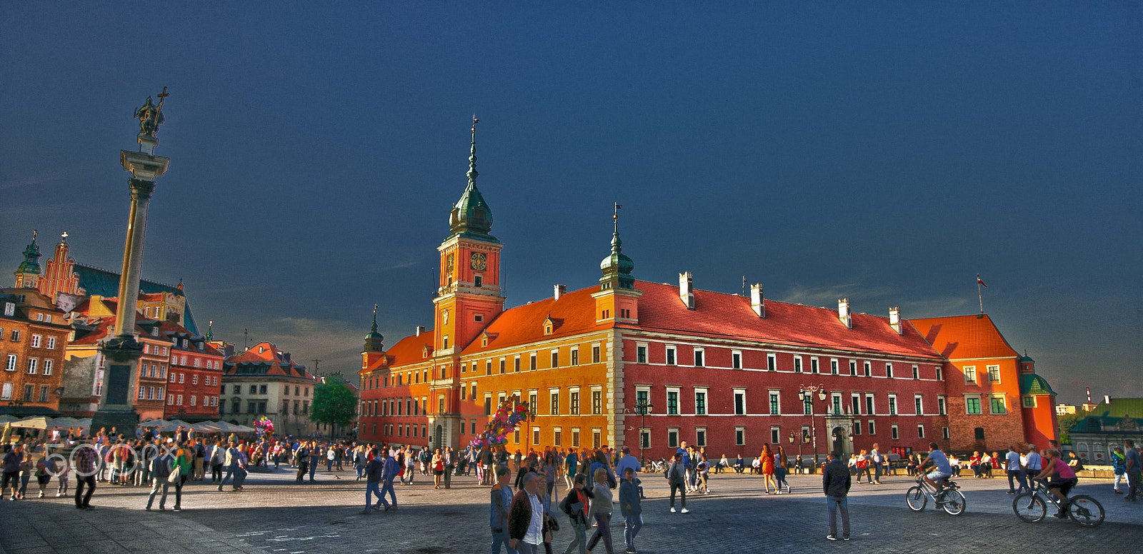 Canon EOS-1Ds Mark III sample photo. Old city warsaw (warszawa stare miasto) photography