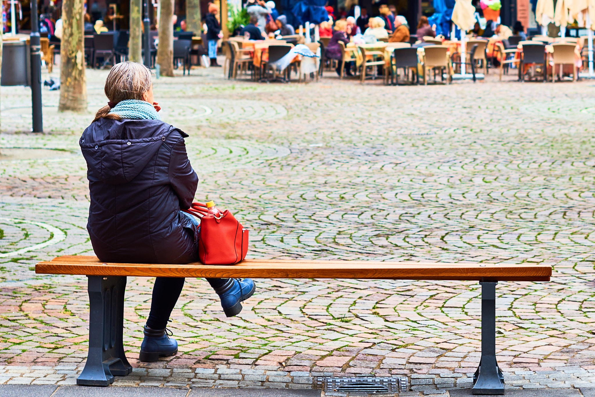 Nikon AF-S Nikkor 50mm F1.4G sample photo. Frankfurt, paulsplatz photography