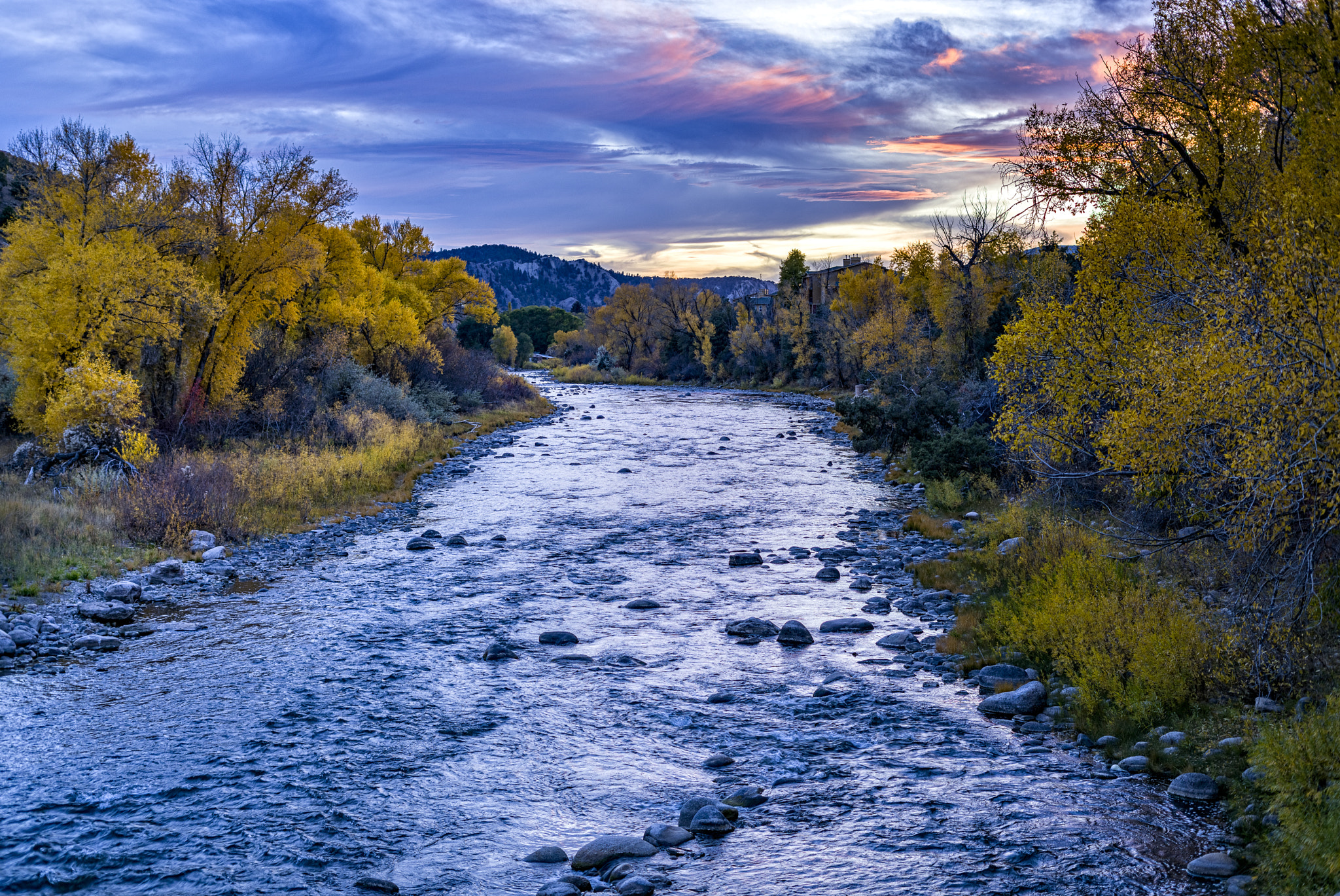 Sony a7R II + Sony FE 50mm F1.8 sample photo. Eagle river flowing downstream photography
