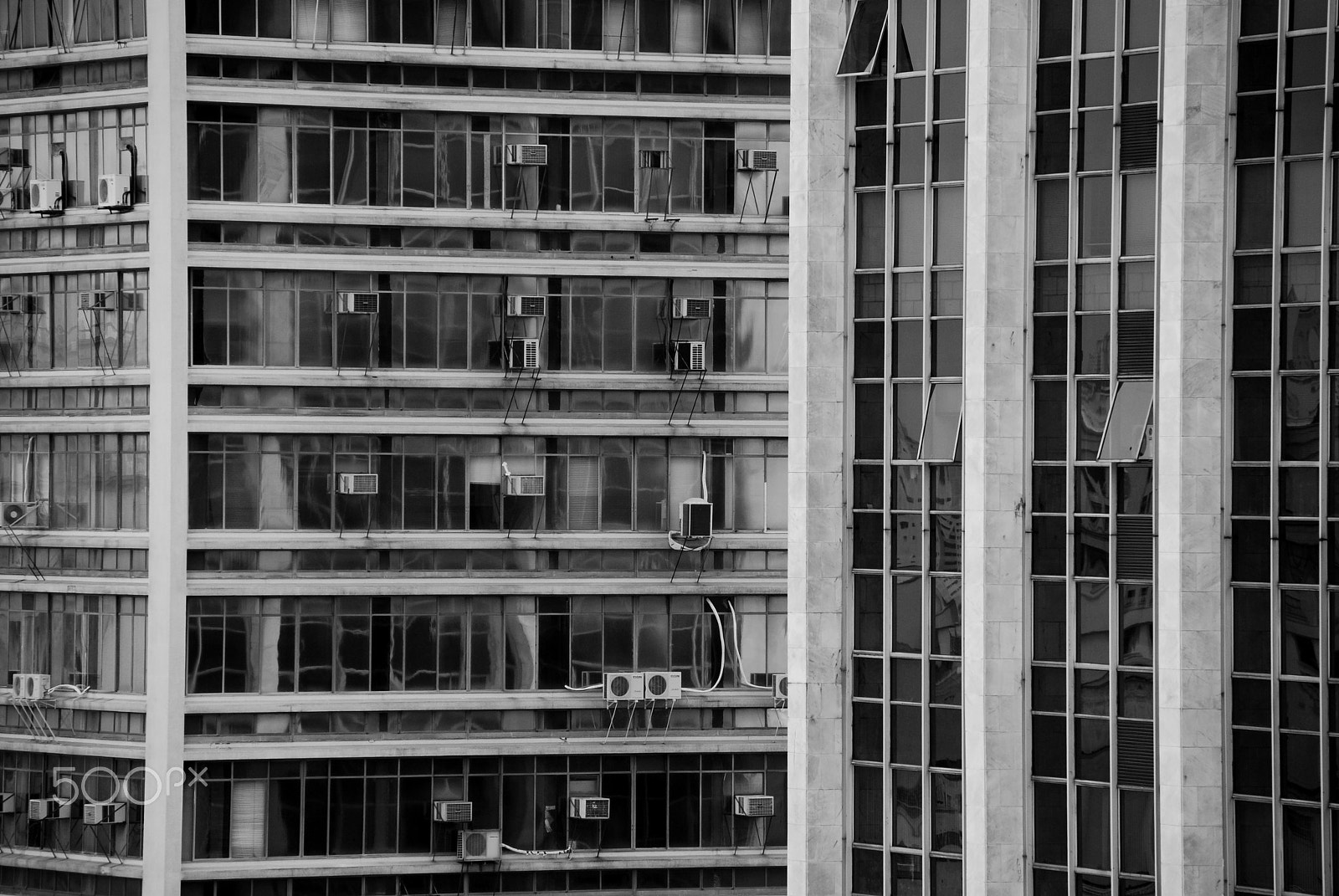 Nikon D40X + Sigma 18-200mm F3.5-6.3 DC sample photo. Sao paulo buildings photography