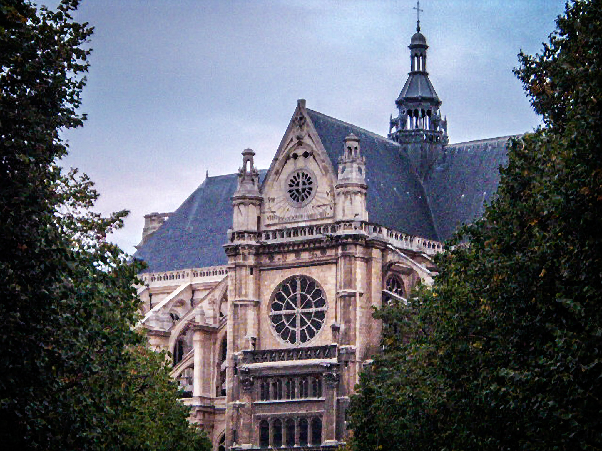 Fujifilm FinePix A210 sample photo. L'eglise st. eustache photography