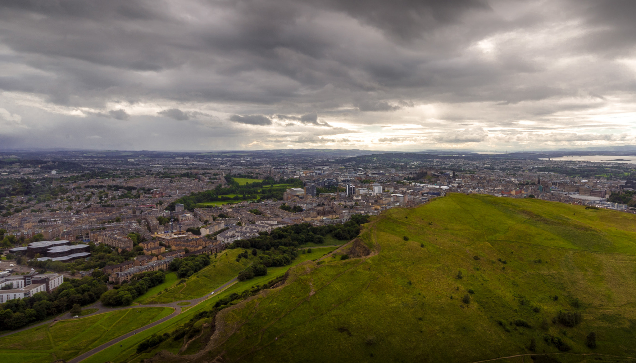 Sony a7S sample photo. Arthur's seat photography