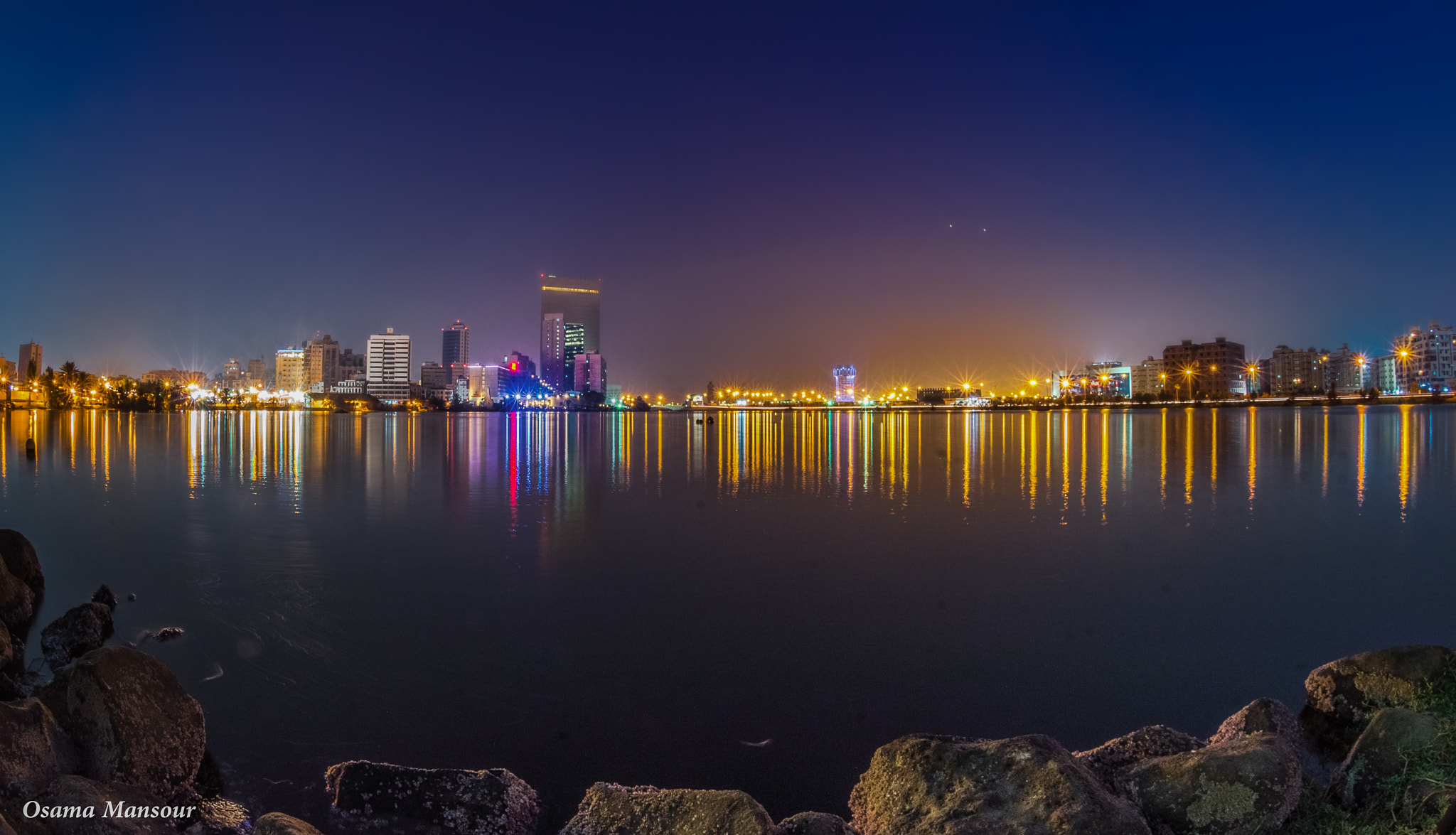 Nikon AF DX Fisheye-Nikkor 10.5mm F2.8G ED sample photo. Jeddah lake photography
