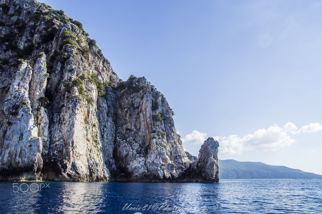 Sony Alpha DSLR-A580 + Tamron SP 24-70mm F2.8 Di VC USD sample photo. Punta "mammone" - palinuro photography