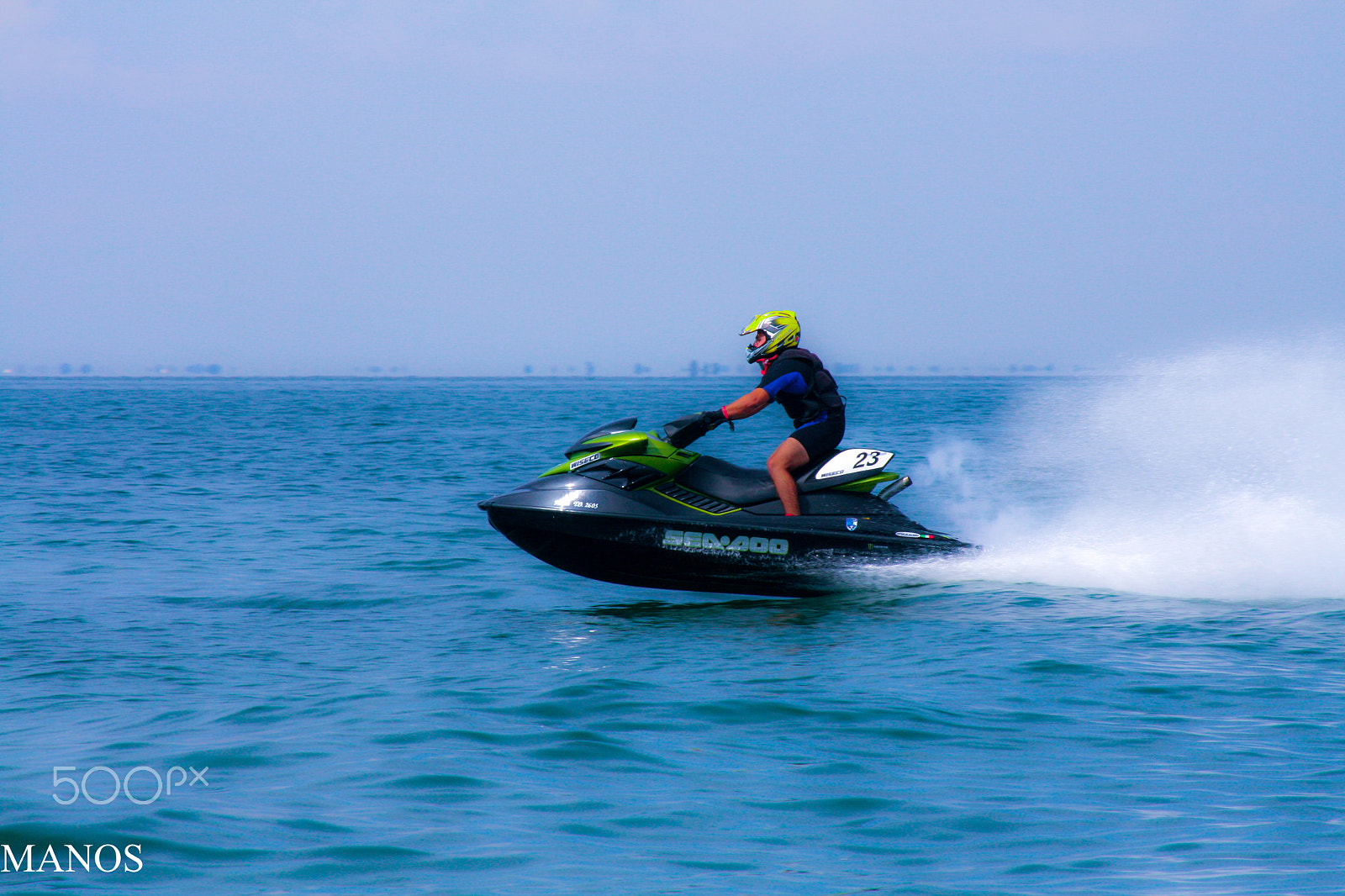 Canon EOS 400D (EOS Digital Rebel XTi / EOS Kiss Digital X) sample photo. Jet ski photography
