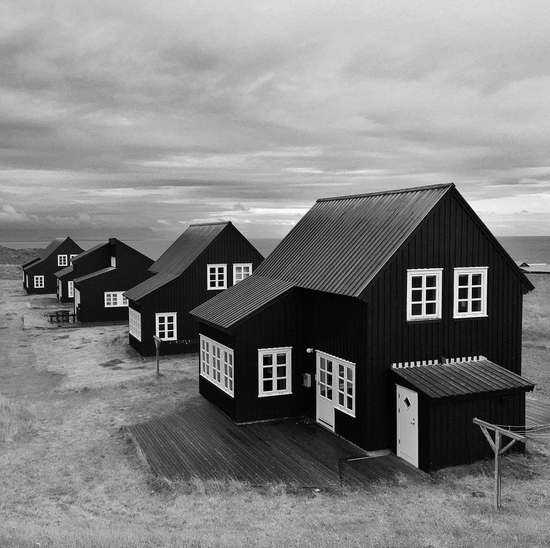 Apple iPhone8,1 sample photo. Summer houses, iceland photography