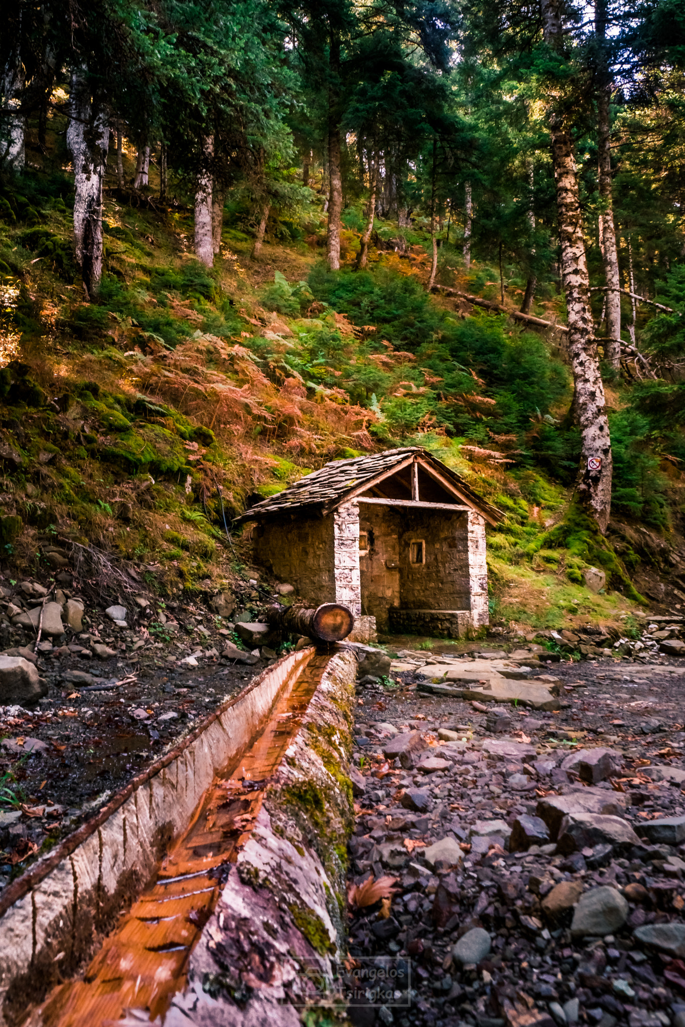 Samsung NX1 sample photo. The hiker's rest area photography