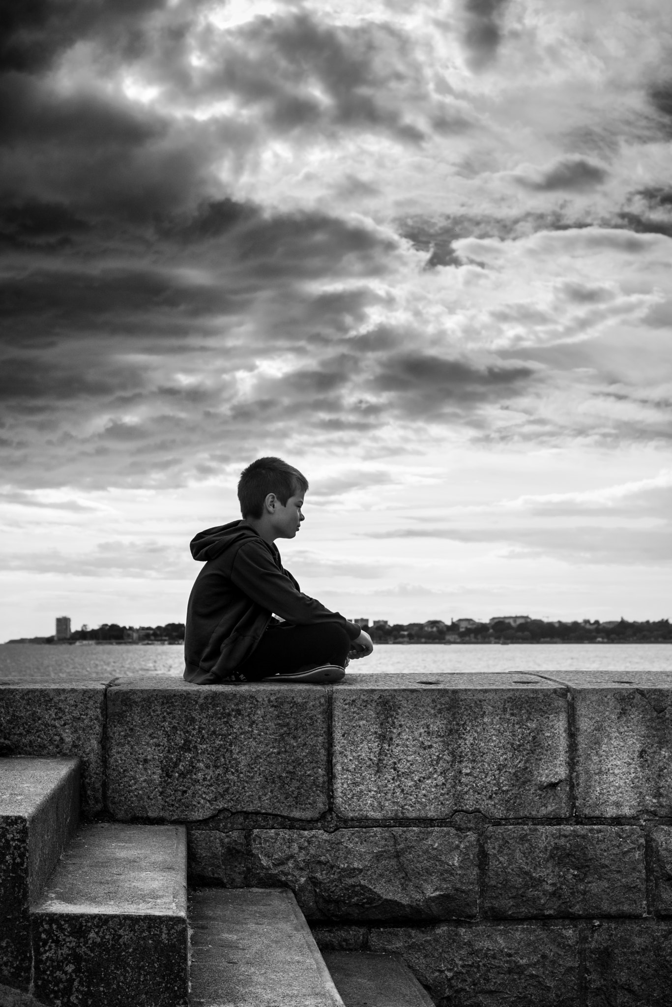 Nikon D610 + AF Nikkor 50mm f/1.8 sample photo. Storm is a child photography