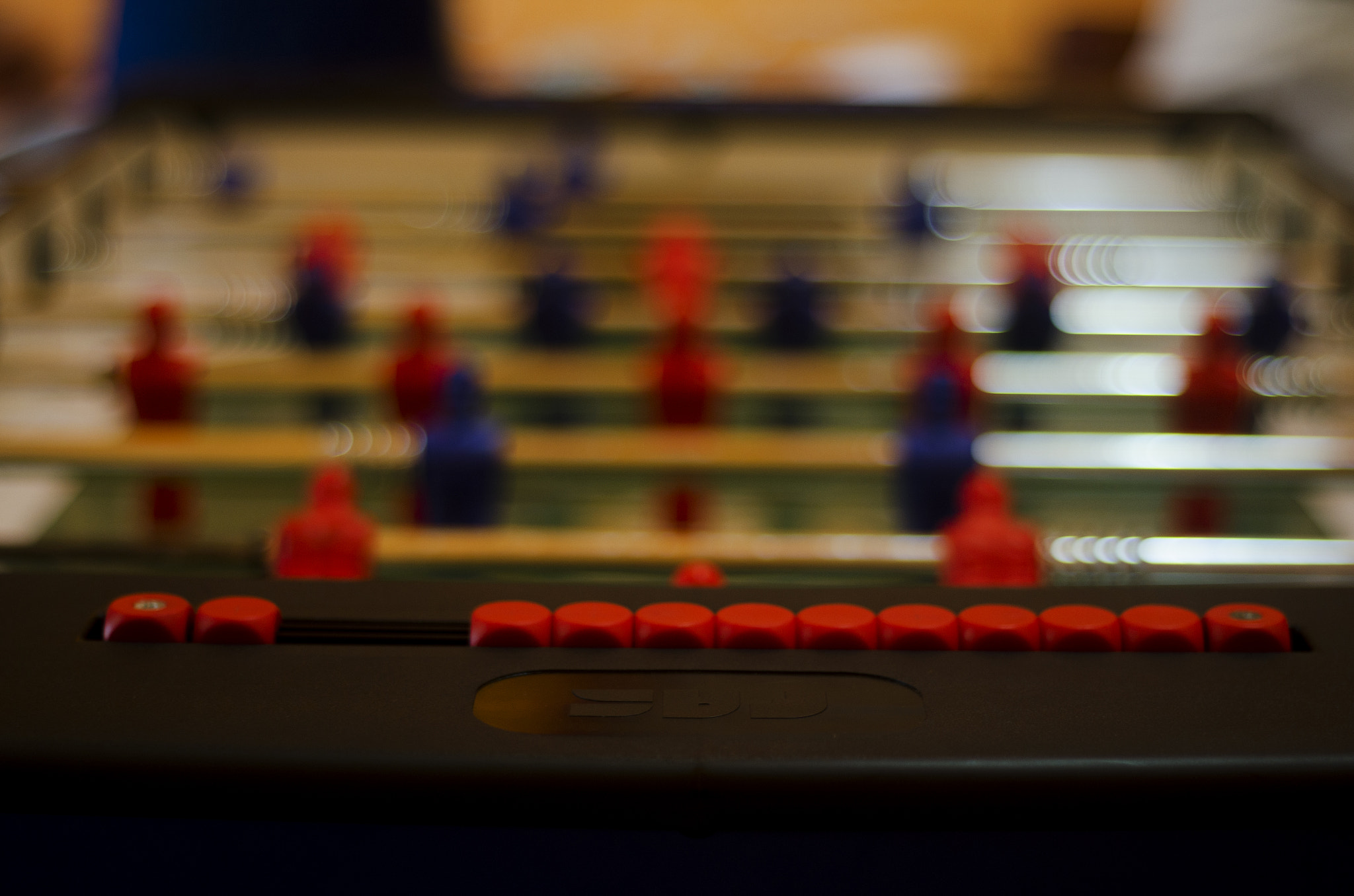 Nikon D5100 + AF Nikkor 50mm f/1.8 sample photo. Table football photography