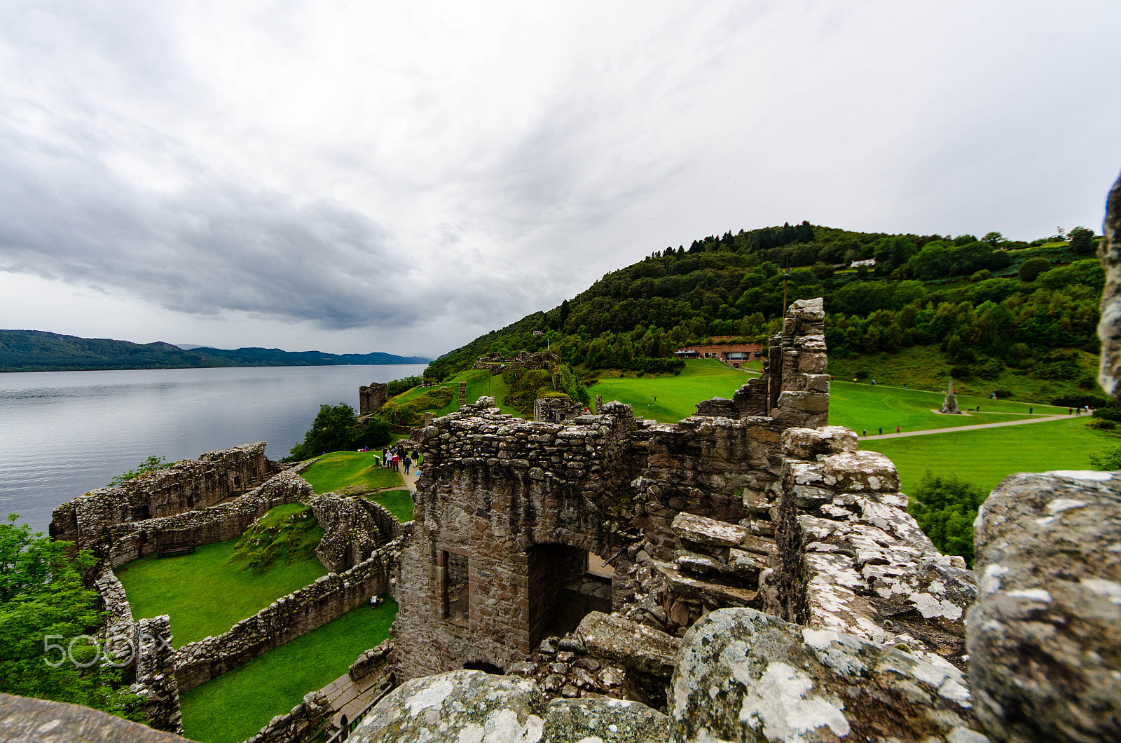Sigma 8-16mm F4.5-5.6 DC HSM sample photo. Urquhart castle ruins photography