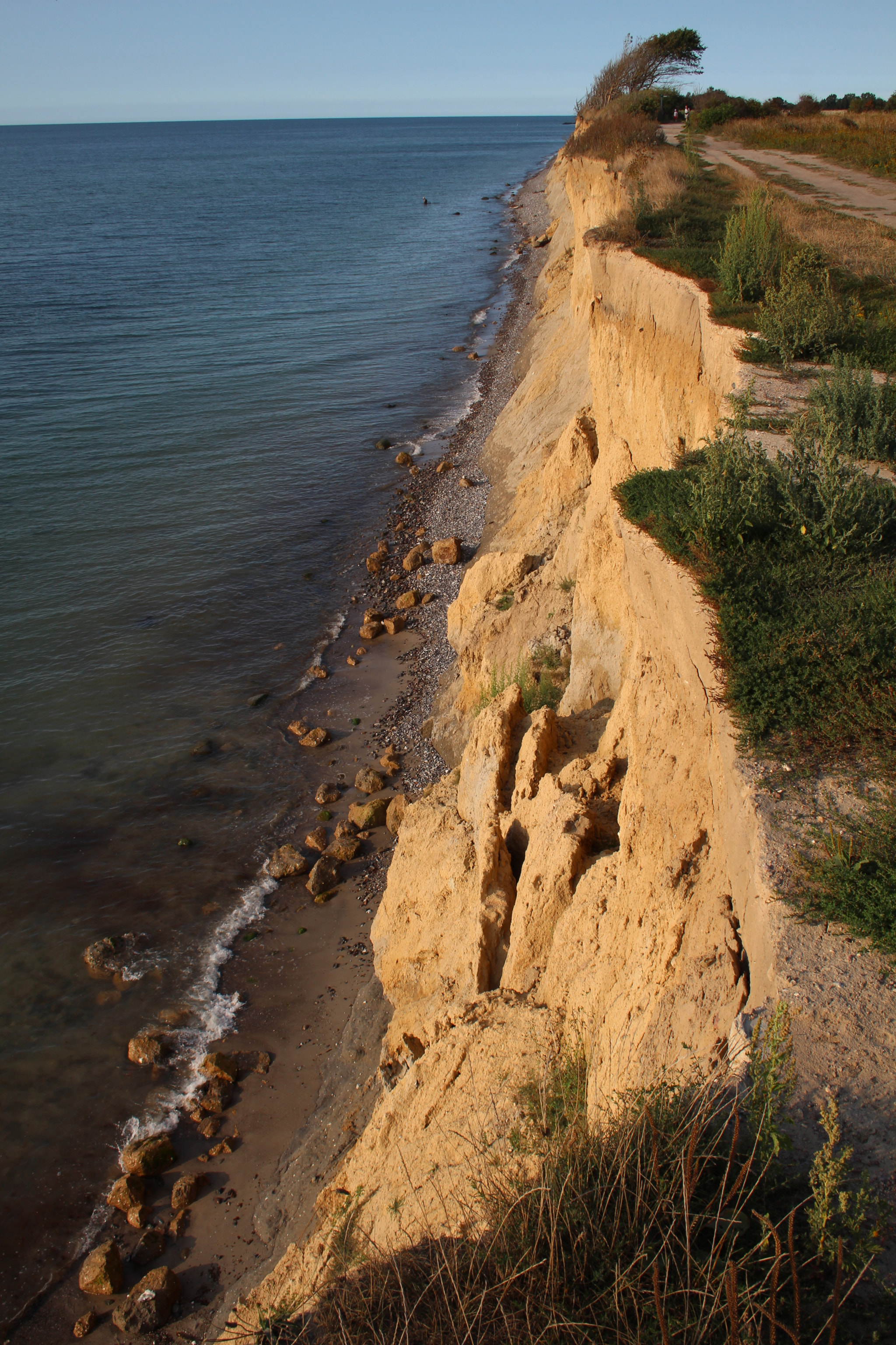 Canon EF-S 18-55mm F3.5-5.6 II sample photo. Coast of fischland photography