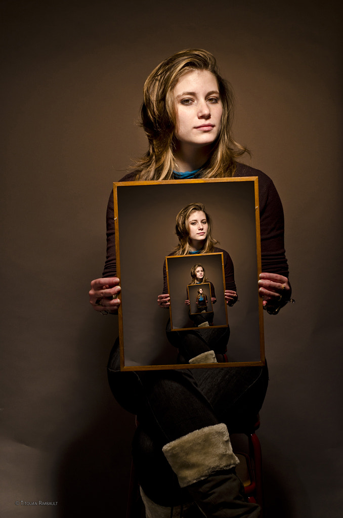 Girl In The Picture Crime En Abyme Mise en abyme by Titouan Rimbault Photographe / 500px