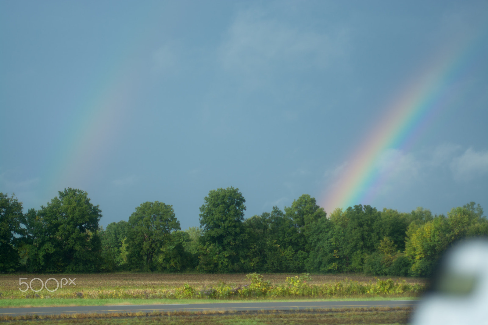 Nikon D7100 + AF Zoom-Nikkor 35-70mm f/2.8D sample photo. Double rainbow photography