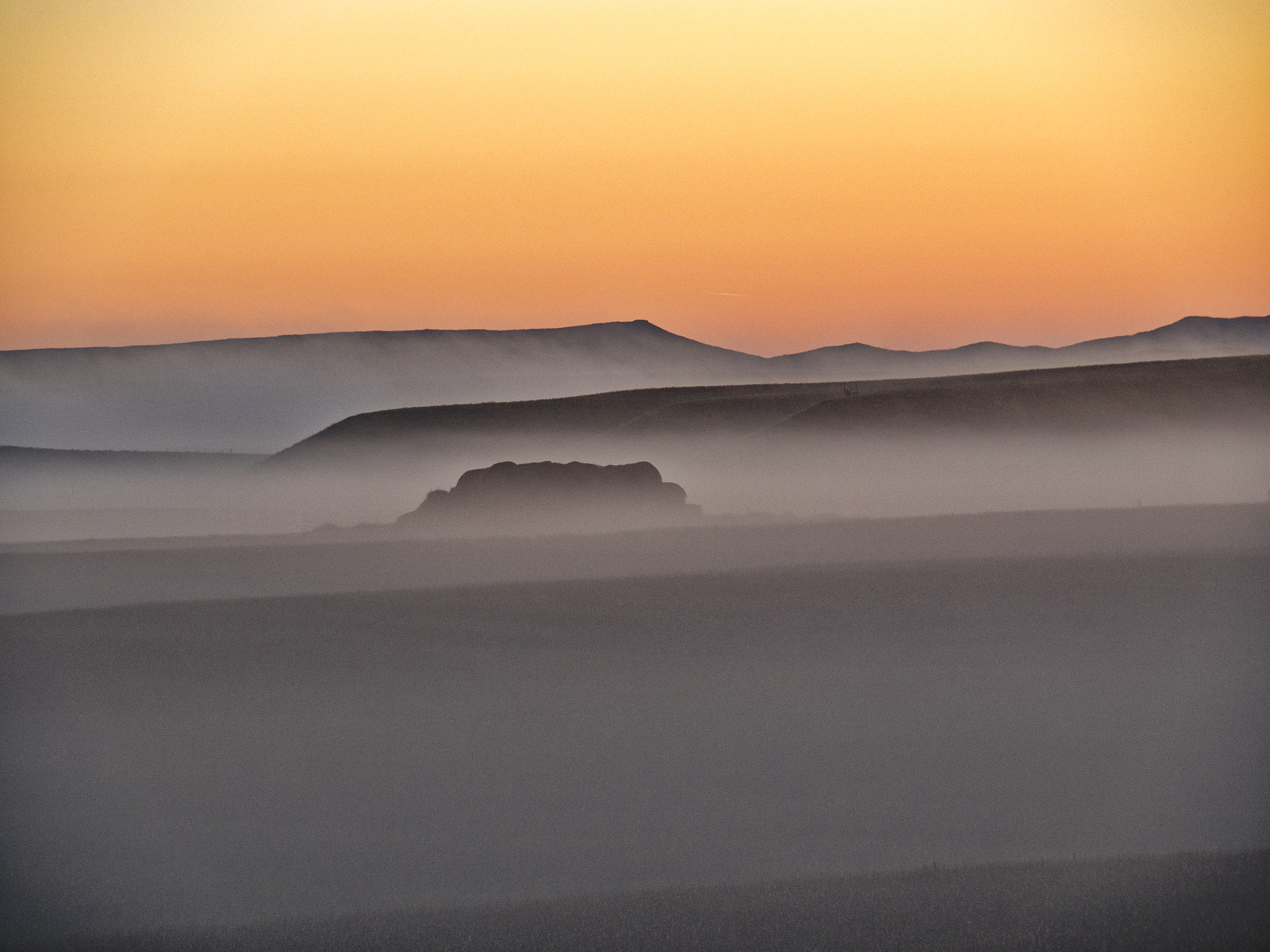 Olympus OM-D E-M5 II sample photo. South dakota sunrise photography