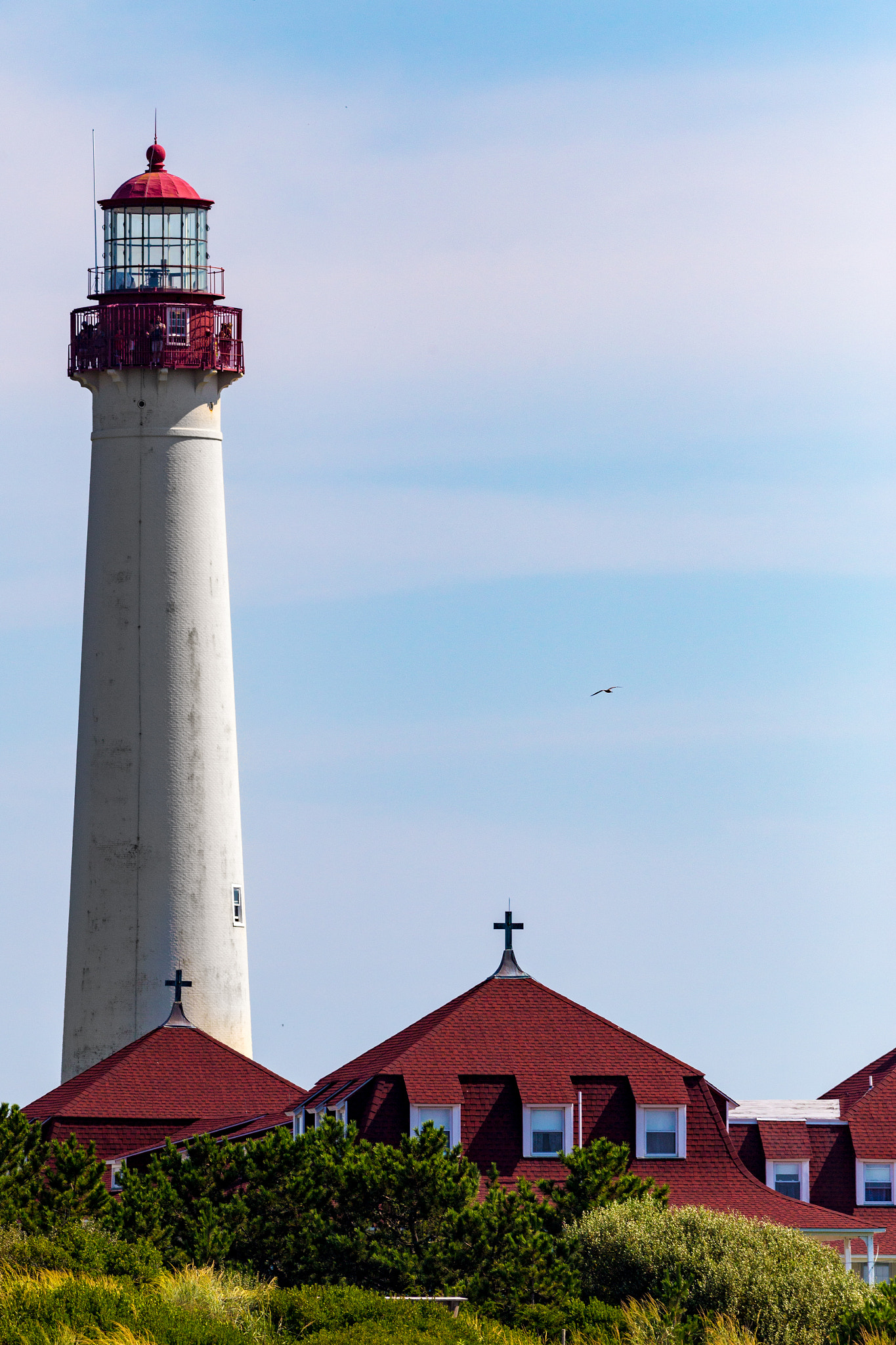 Canon EOS 6D + Canon EF 400mm F5.6L USM sample photo. Cape may lighthouse photography