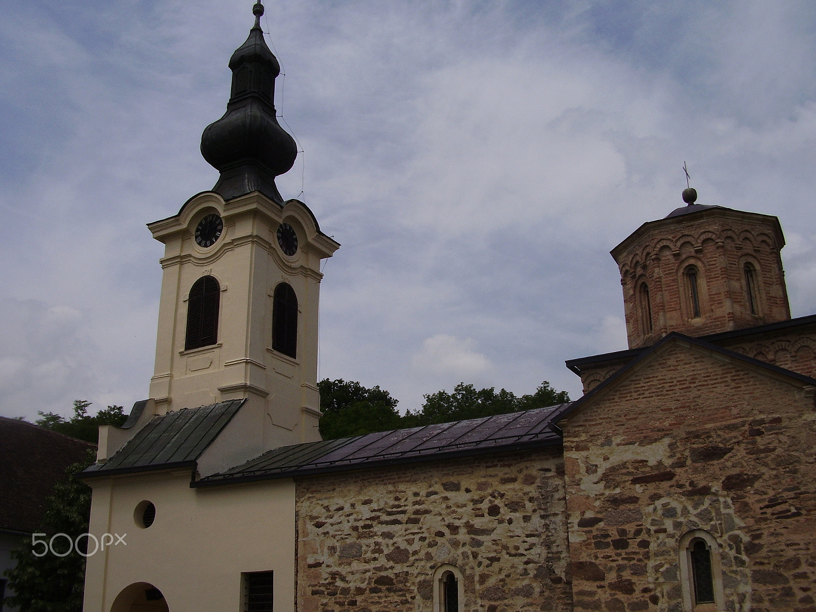 Olympus FE115,X715 sample photo. Manastir mesić, srbija photography