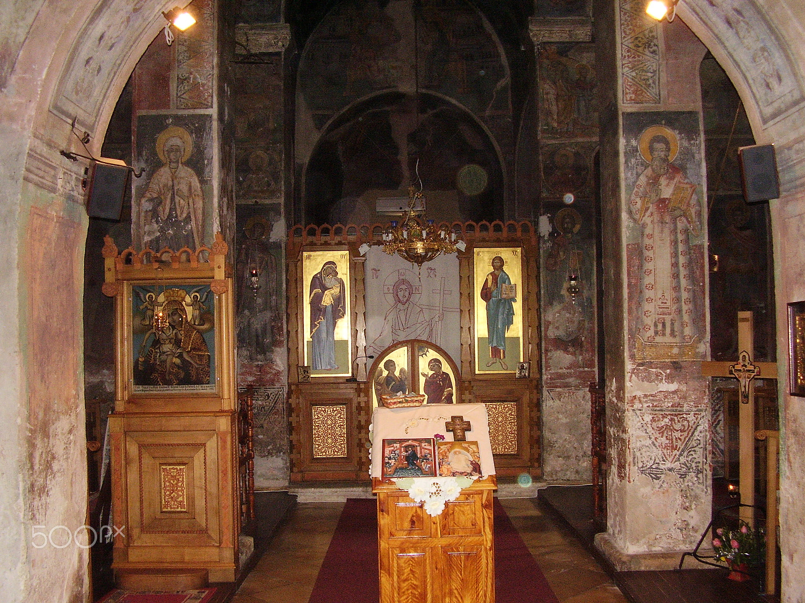Olympus FE115,X715 sample photo. Manastir mesić, srbija photography