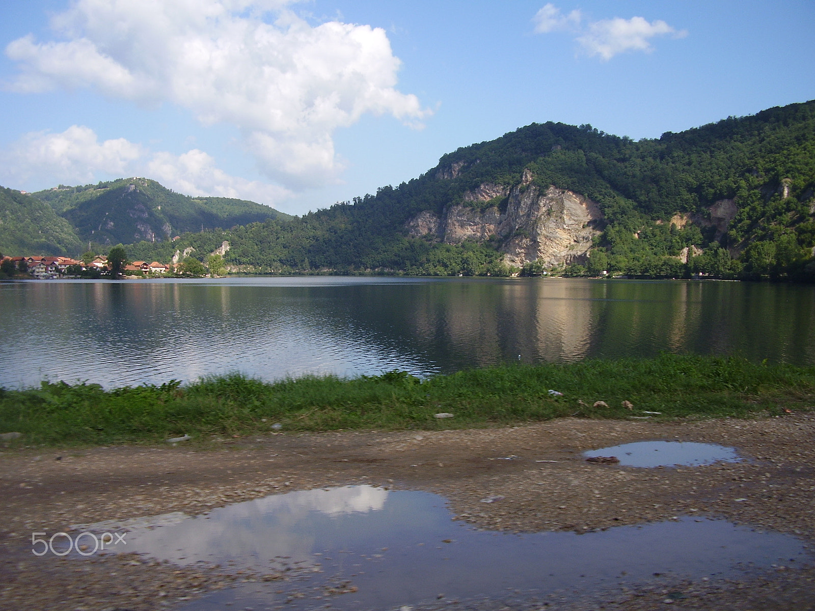 Olympus FE115,X715 sample photo. Reka drina, srbija photography