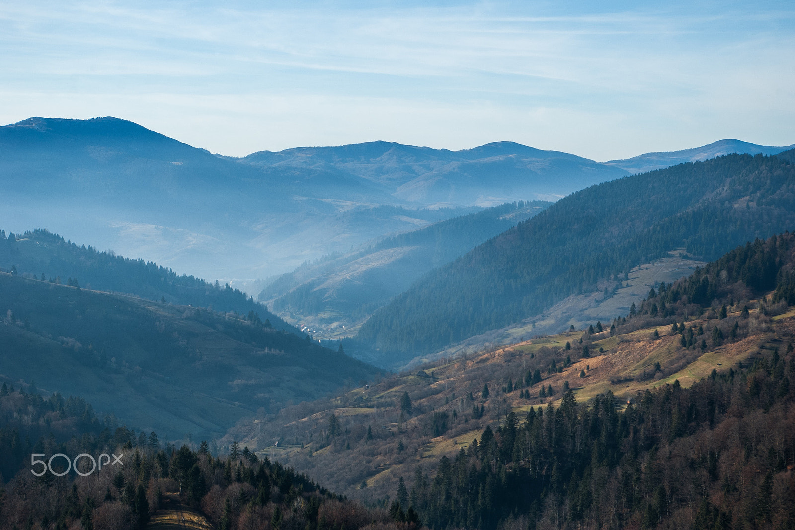 Pentax *ist DL sample photo. Mountain landscape. carpathians, ukraine. photography