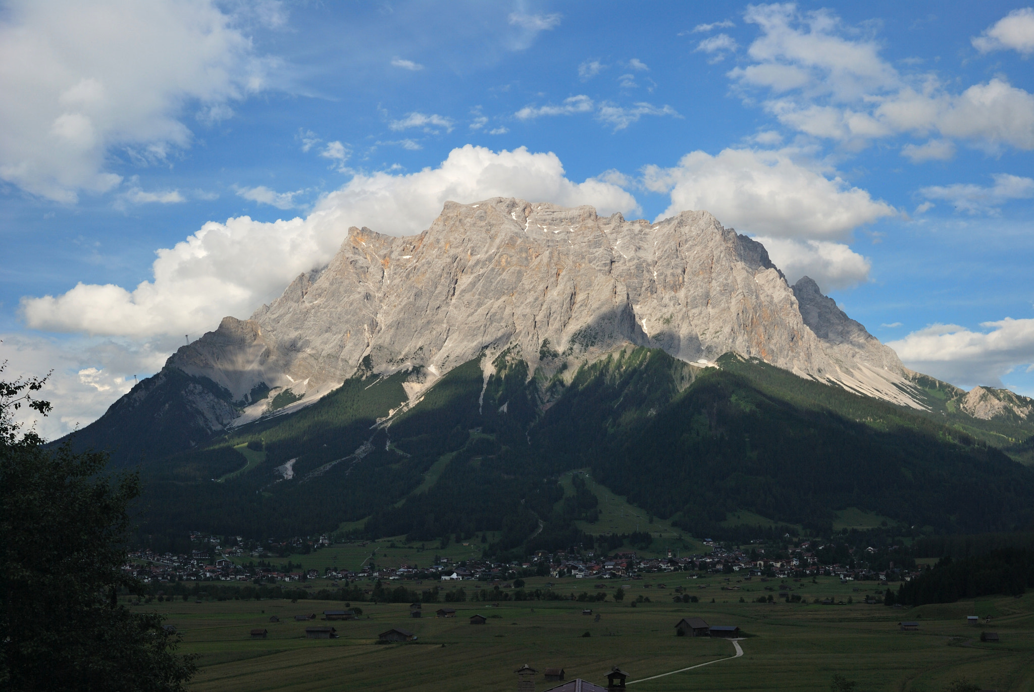 Nikon D60 + Nikon AF-S Nikkor 28mm F1.8G sample photo. Mighty zugspitze photography