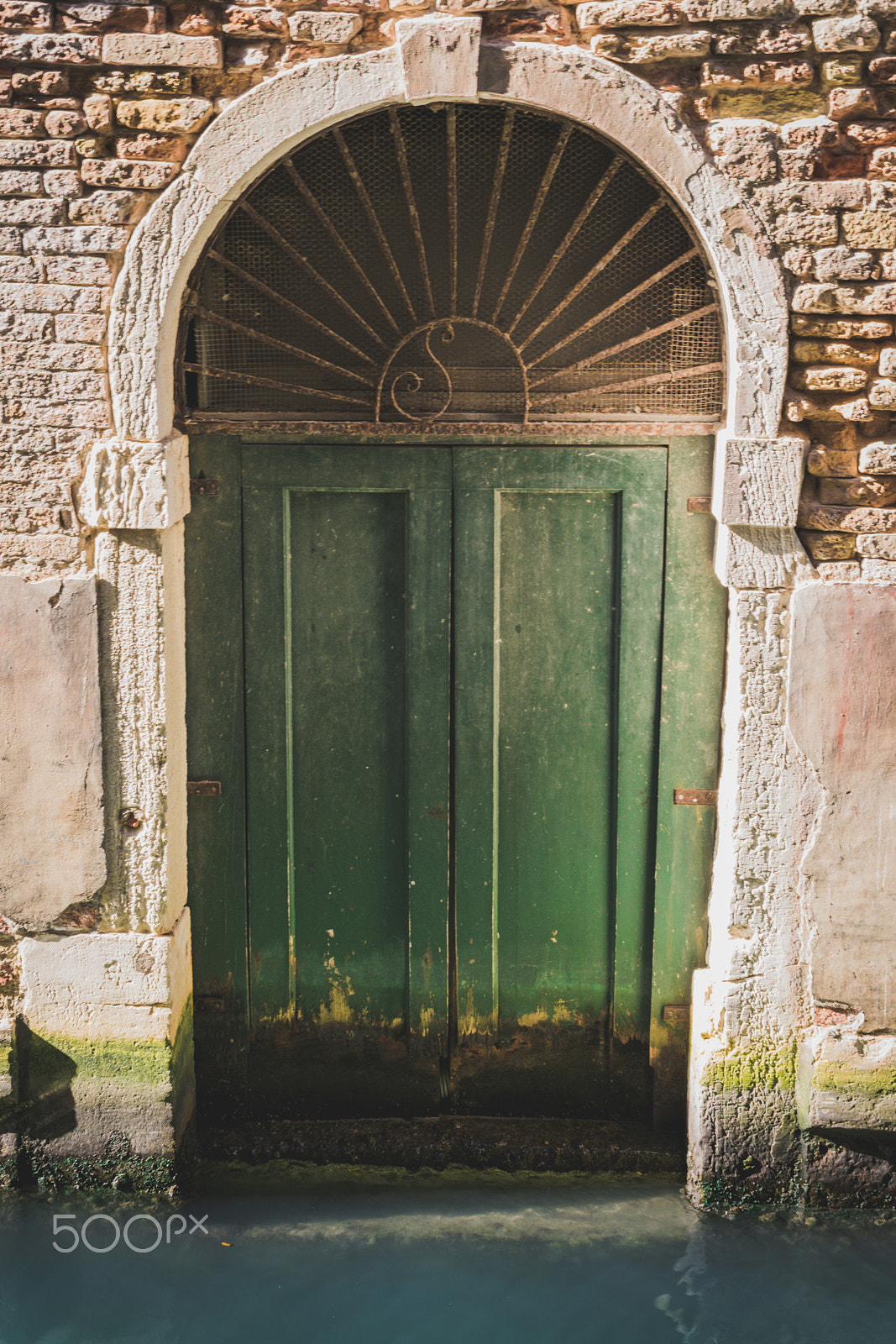 Nikon D3300 + Sigma 30mm F1.4 EX DC HSM sample photo. Door under water in venice photography