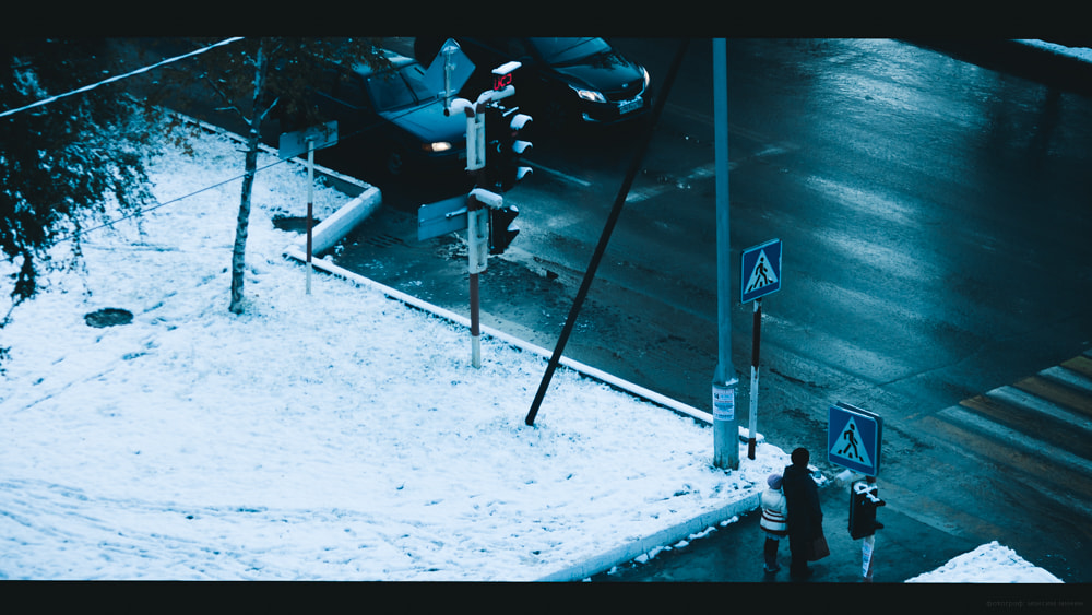 Canon EF-S 55-250mm F4-5.6 IS sample photo. Winter photography