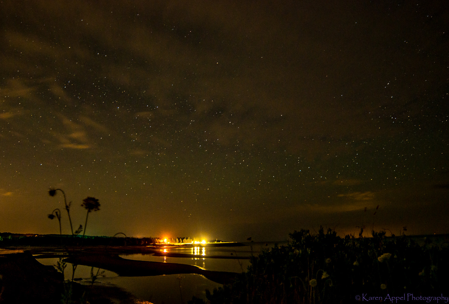 Pentax K-5 IIs sample photo. Prince edward island in the moonlight. photography