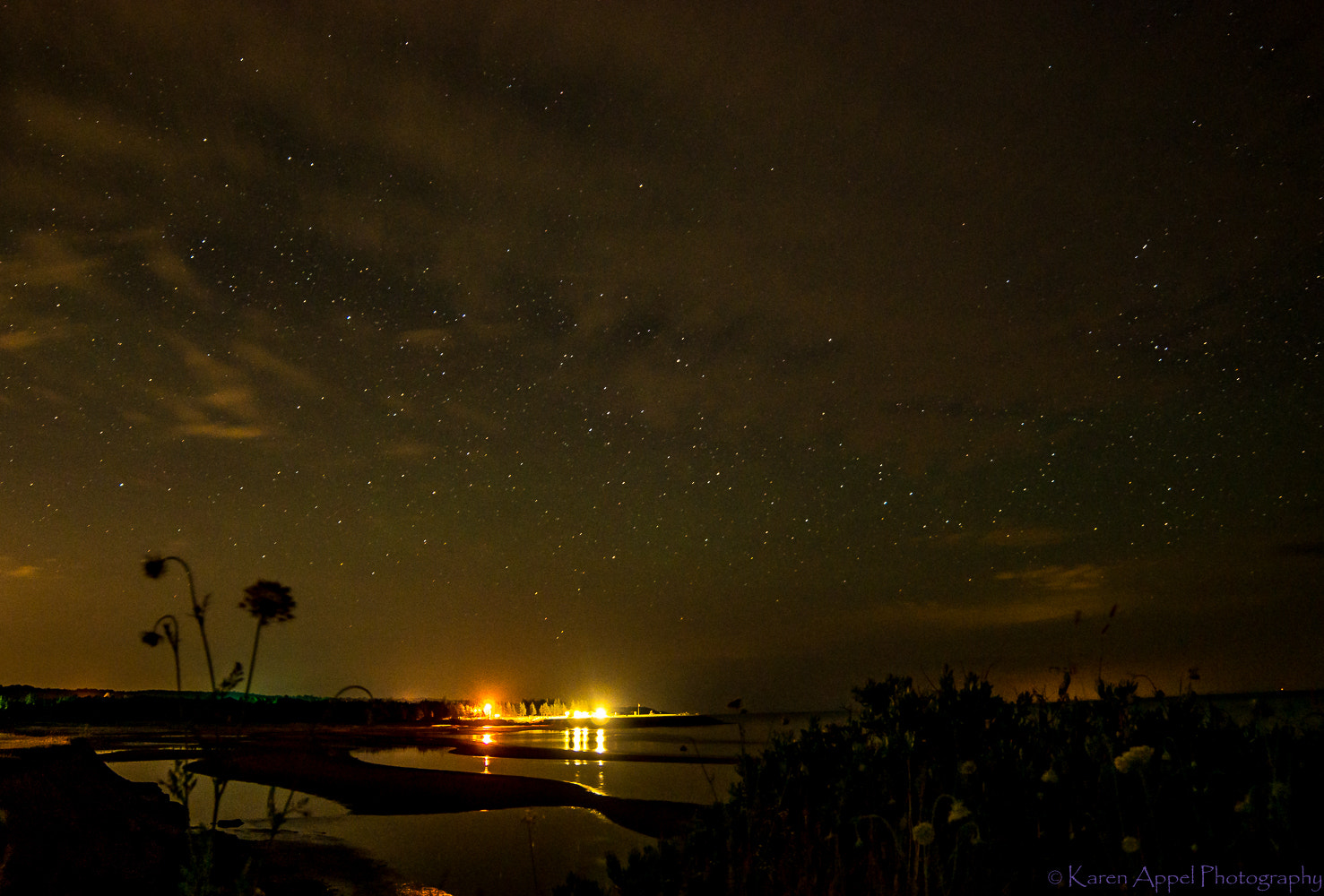 Pentax K-5 IIs + A Series Lens sample photo. Prince edward island in the moonlight. photography