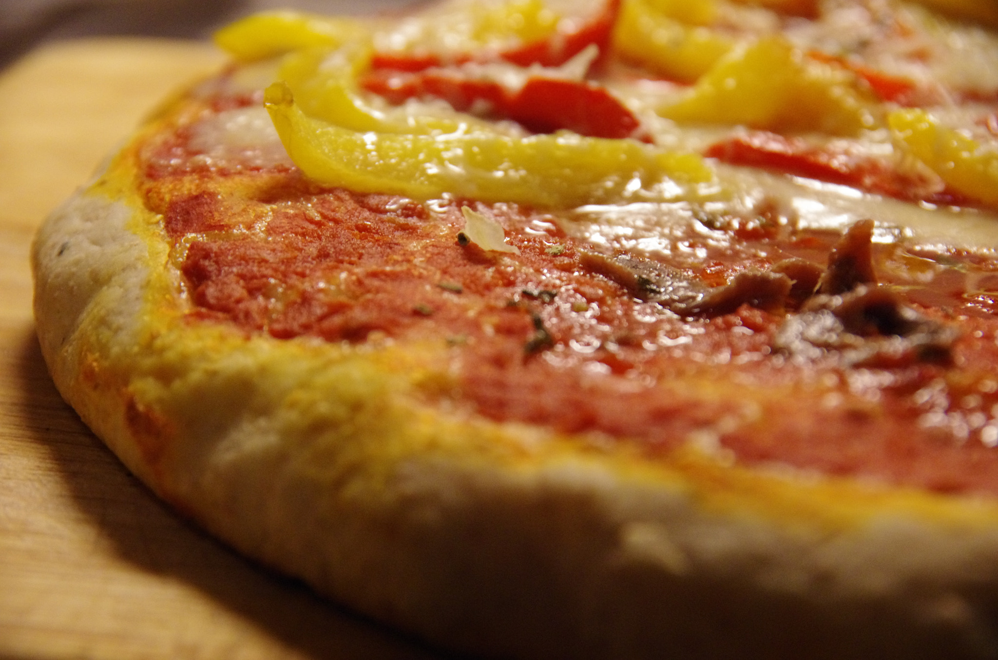 Pentax K-5 II sample photo. Italian homemade pizza photography