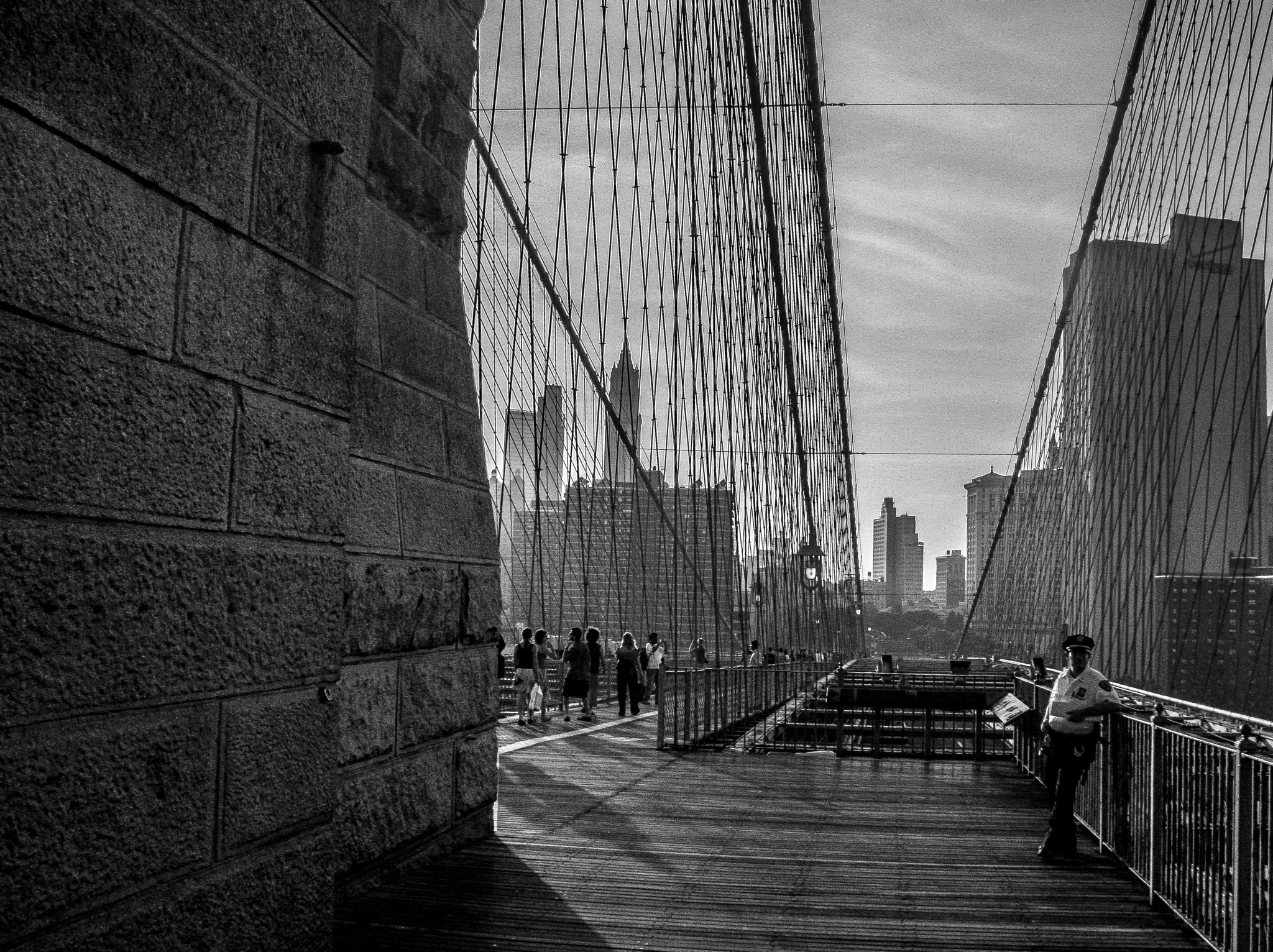 Canon EF-S 17-85mm F4-5.6 IS USM sample photo. Keeping a close eye on the bridge photography