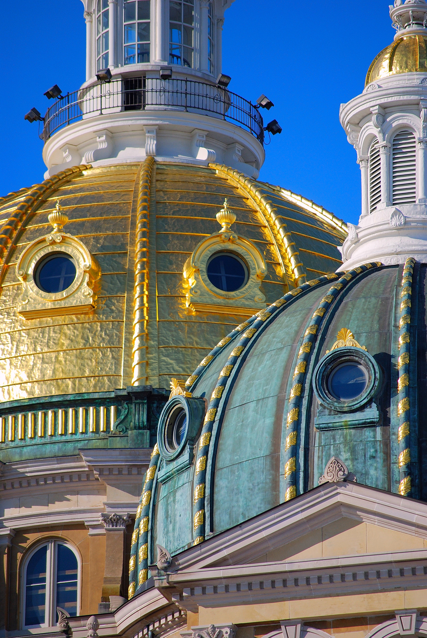 Nikon D40X sample photo. Capital domes of iowa photography
