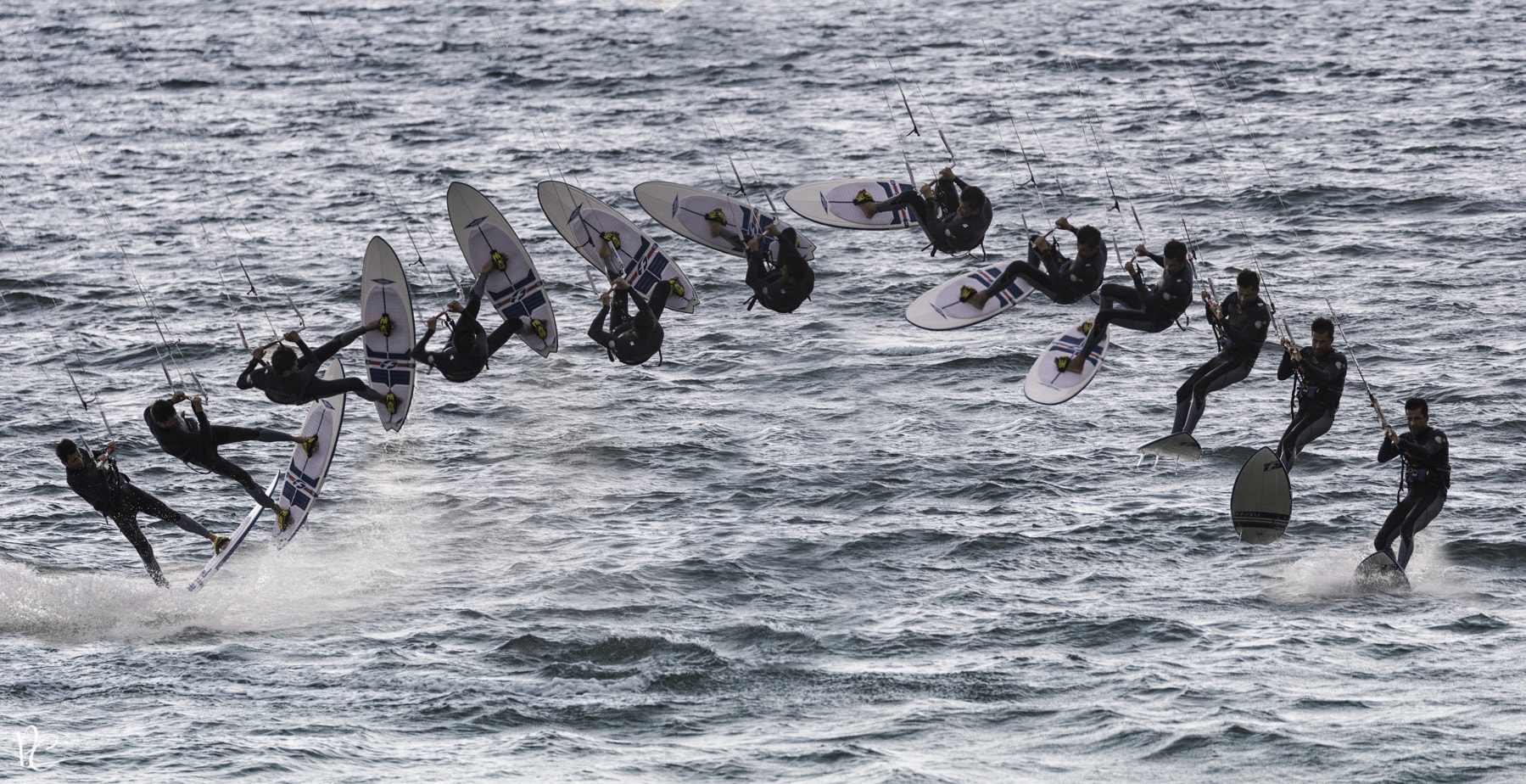 Sigma 150-600mm F5-6.3 DG OS HSM | C sample photo. Kitesurf back loop photography