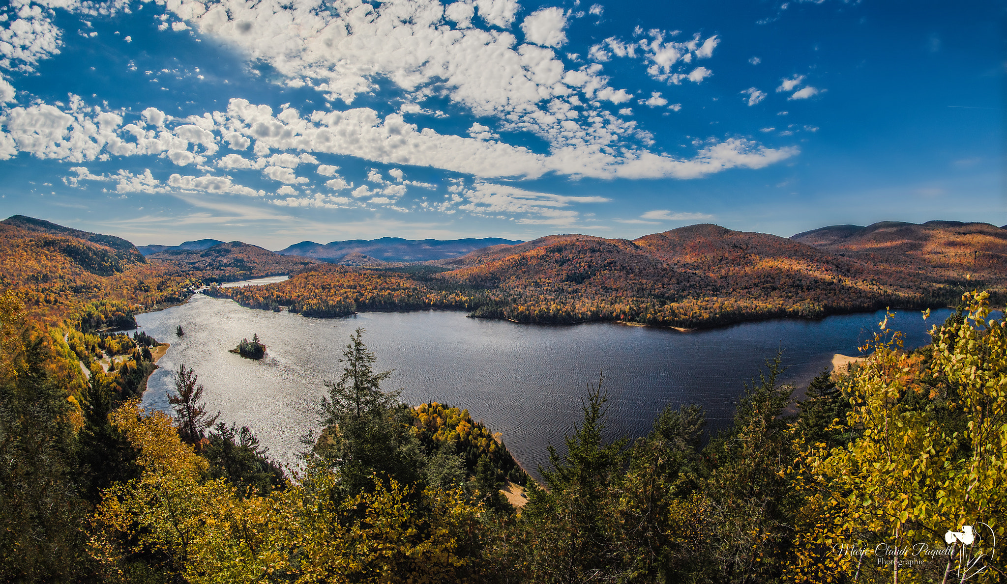 Samyang 12mm F2.8 ED AS NCS Fisheye sample photo. La corniche, parc mont-tremblant photography