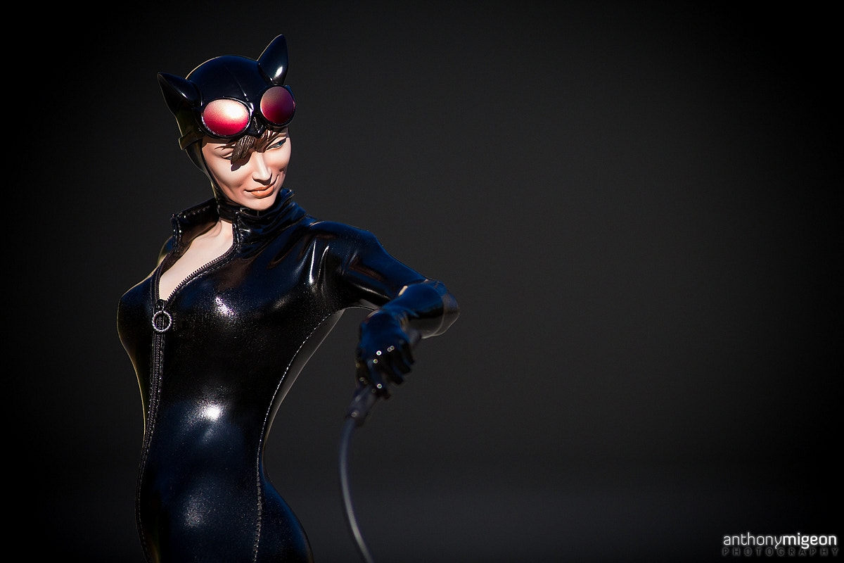 Canon EOS 7D + Canon EF 300mm f/2.8L sample photo. Catwoman photography