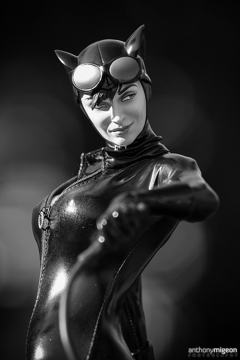 Canon EOS 7D + Canon EF 300mm f/2.8L sample photo. Catwoman photography