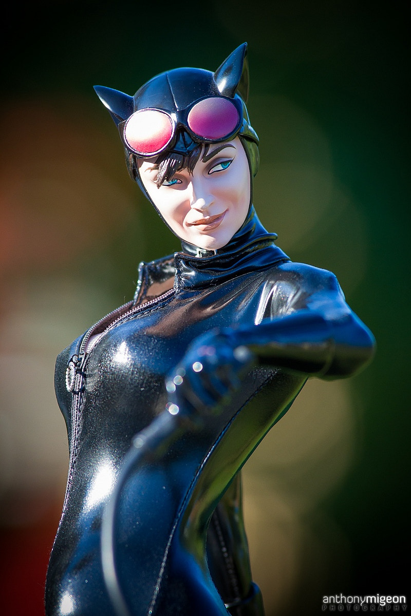 Canon EOS 7D + Canon EF 300mm f/2.8L sample photo. Catwoman photography