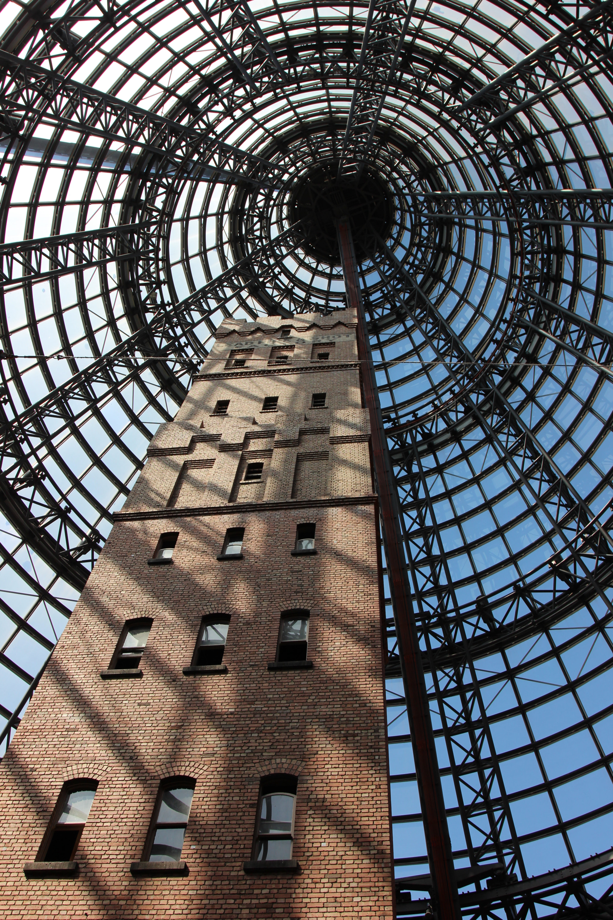 Canon EOS 600D (Rebel EOS T3i / EOS Kiss X5) sample photo. The shot tower melbourne. where molten lead was dropped from a height to form spheres photography