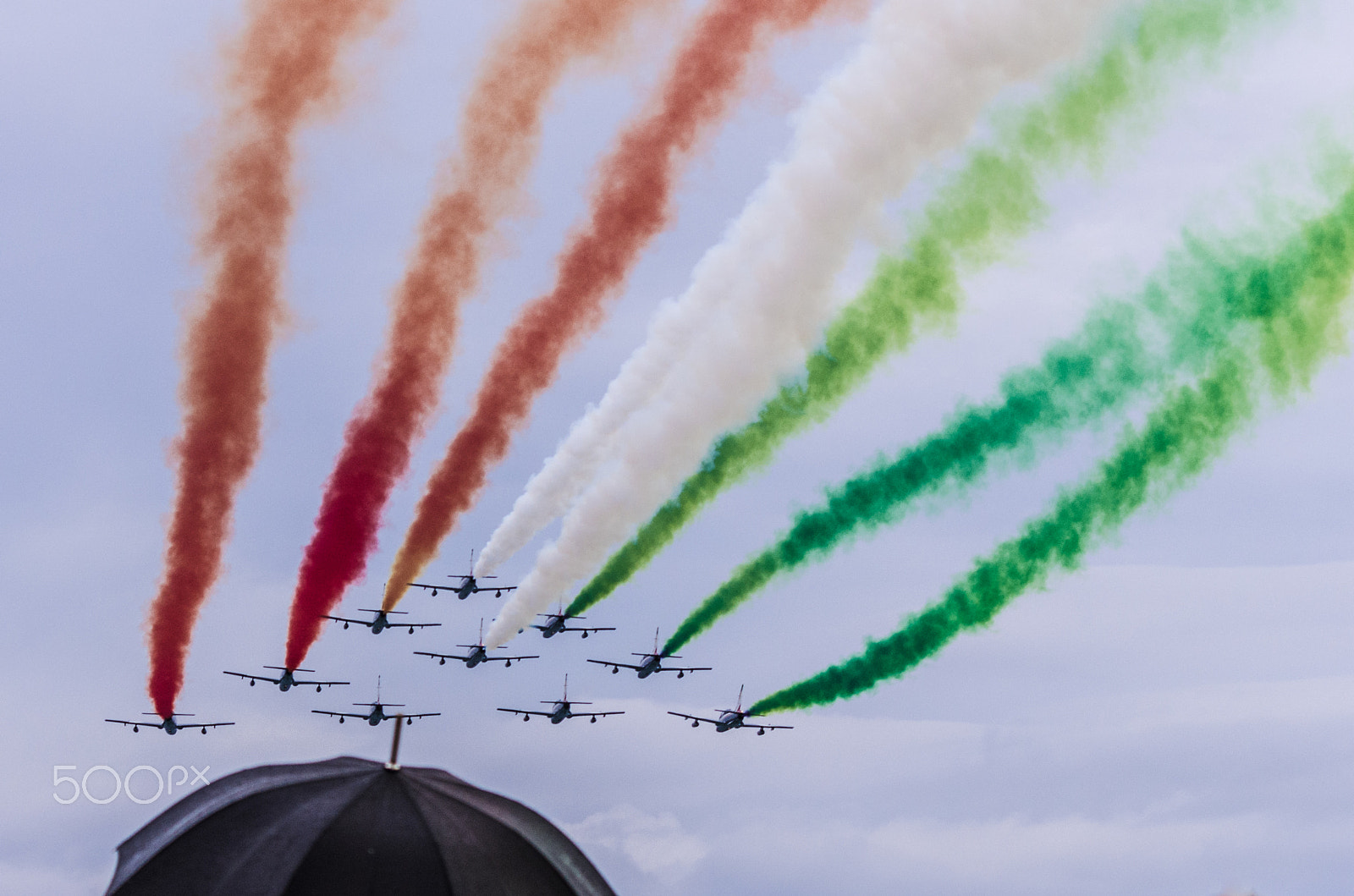 smc PENTAX-DA L 55-300mm F4-5.8 ED sample photo. Frecce tricolori photography