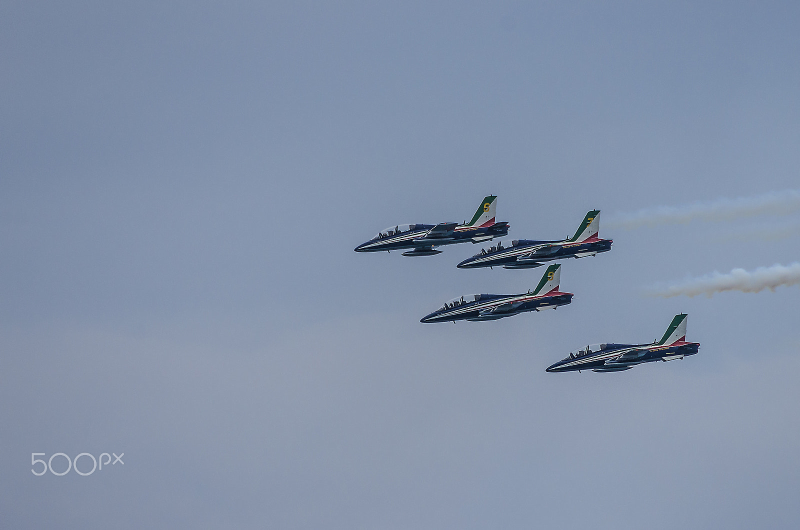 smc PENTAX-DA L 55-300mm F4-5.8 ED sample photo. Frecce tricolori photography