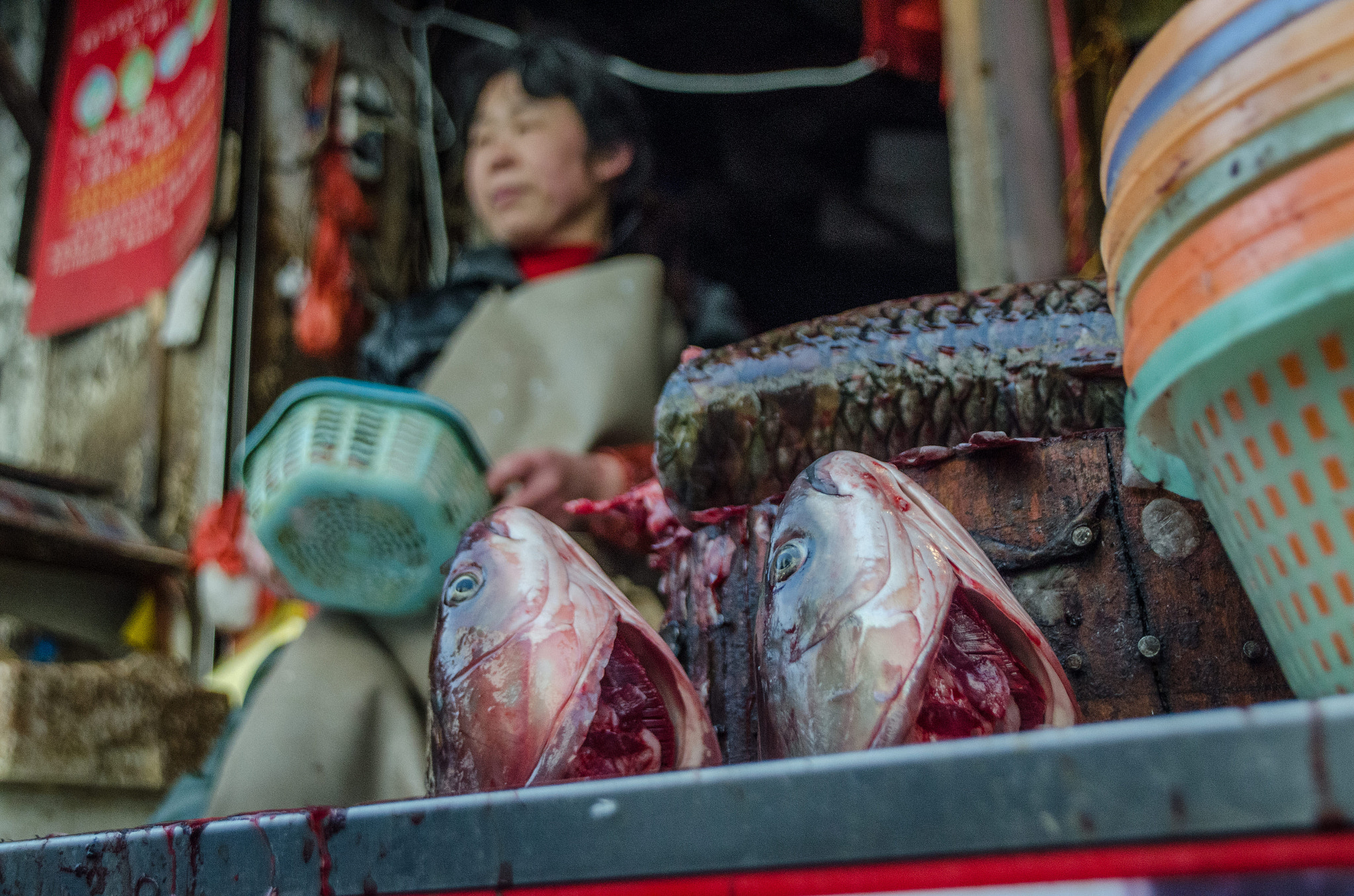 Sigma 17-35mm F2.8-4 EX Aspherical sample photo. Shanghai wetmarket photography