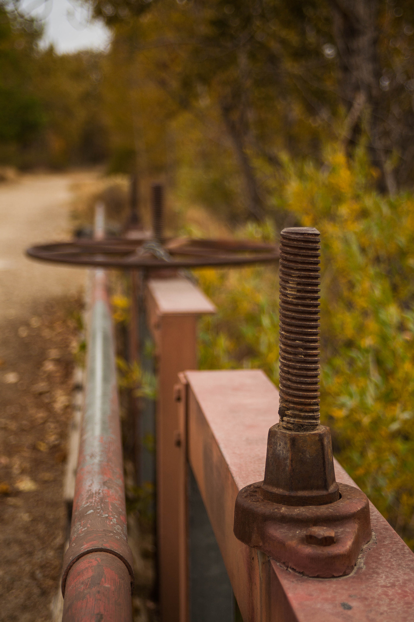 Canon EF 28-80mm f/3.5-5.6 sample photo. Water control gates photography