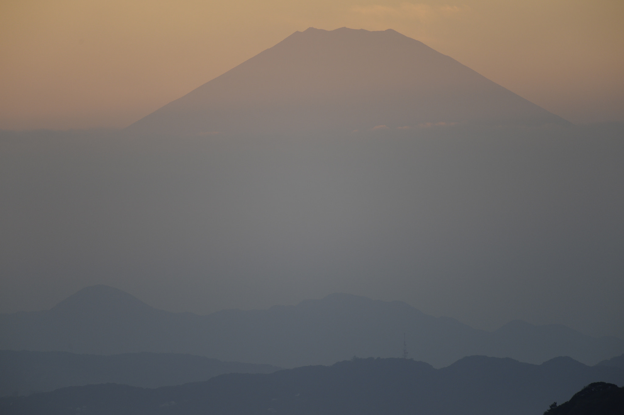 Nikon Df sample photo. Mt.fuji at inamuragasaki on 15th oct. 2016 photography