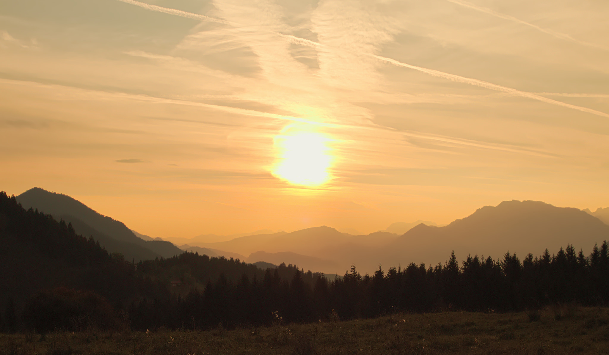 Sigma 17-35mm f/2.8-4 EX DG Aspherical HSM sample photo. Bavarian sunrise photography
