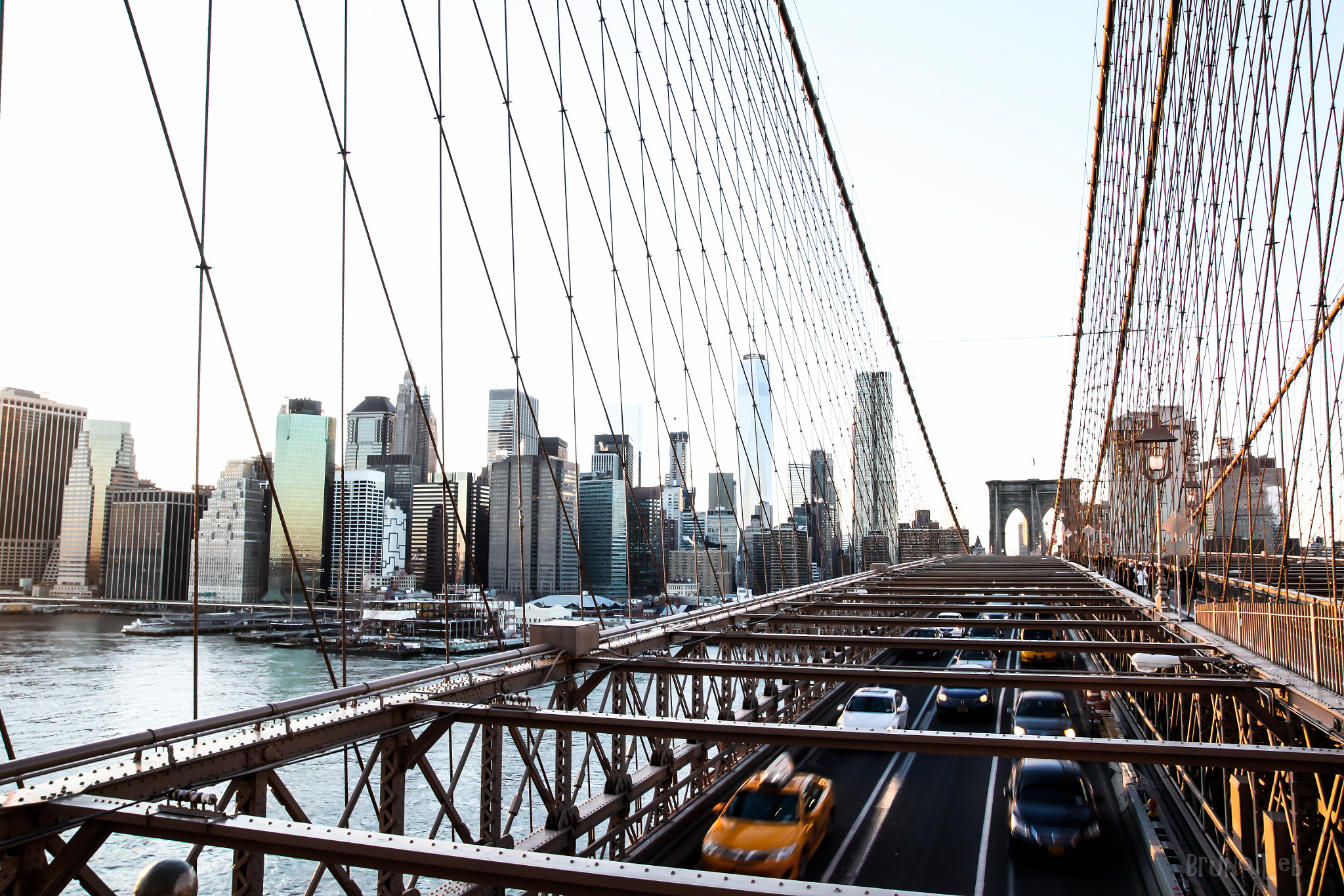 Tamron SP AF 17-50mm F2.8 XR Di II LD Aspherical (IF) sample photo. Brooklyn bridge photography