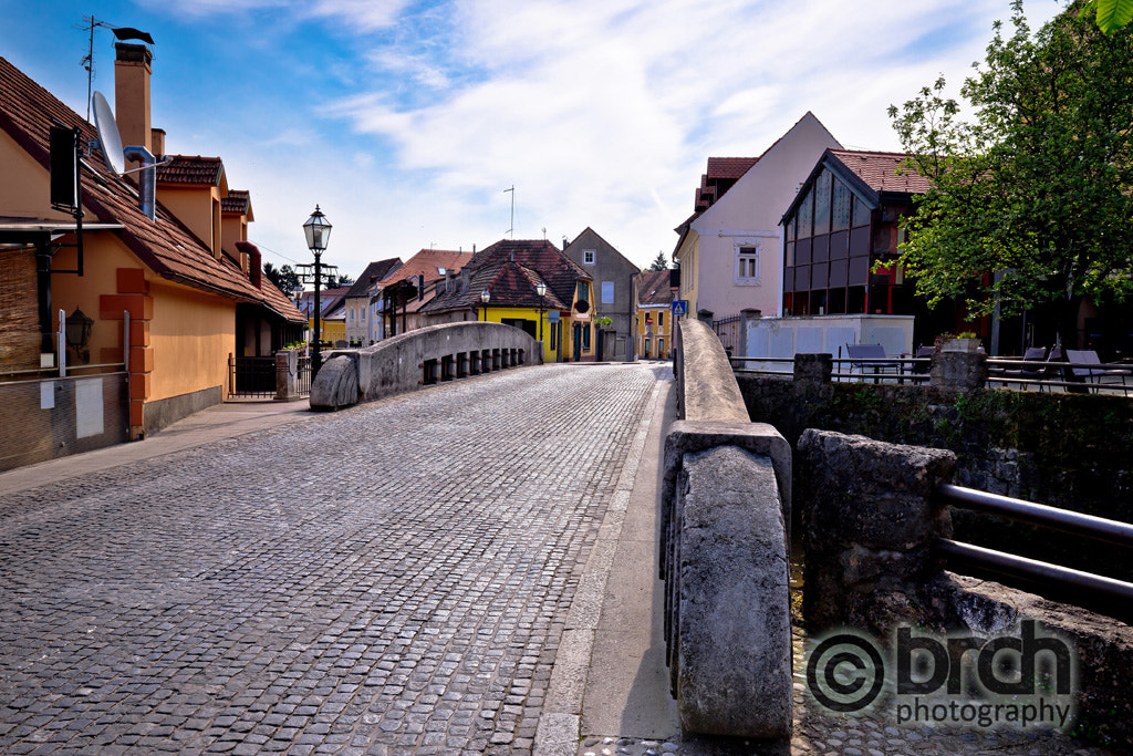Canon EOS 6D + Canon EF 16-35mm F4L IS USM sample photo. Streets of old samobor town photography