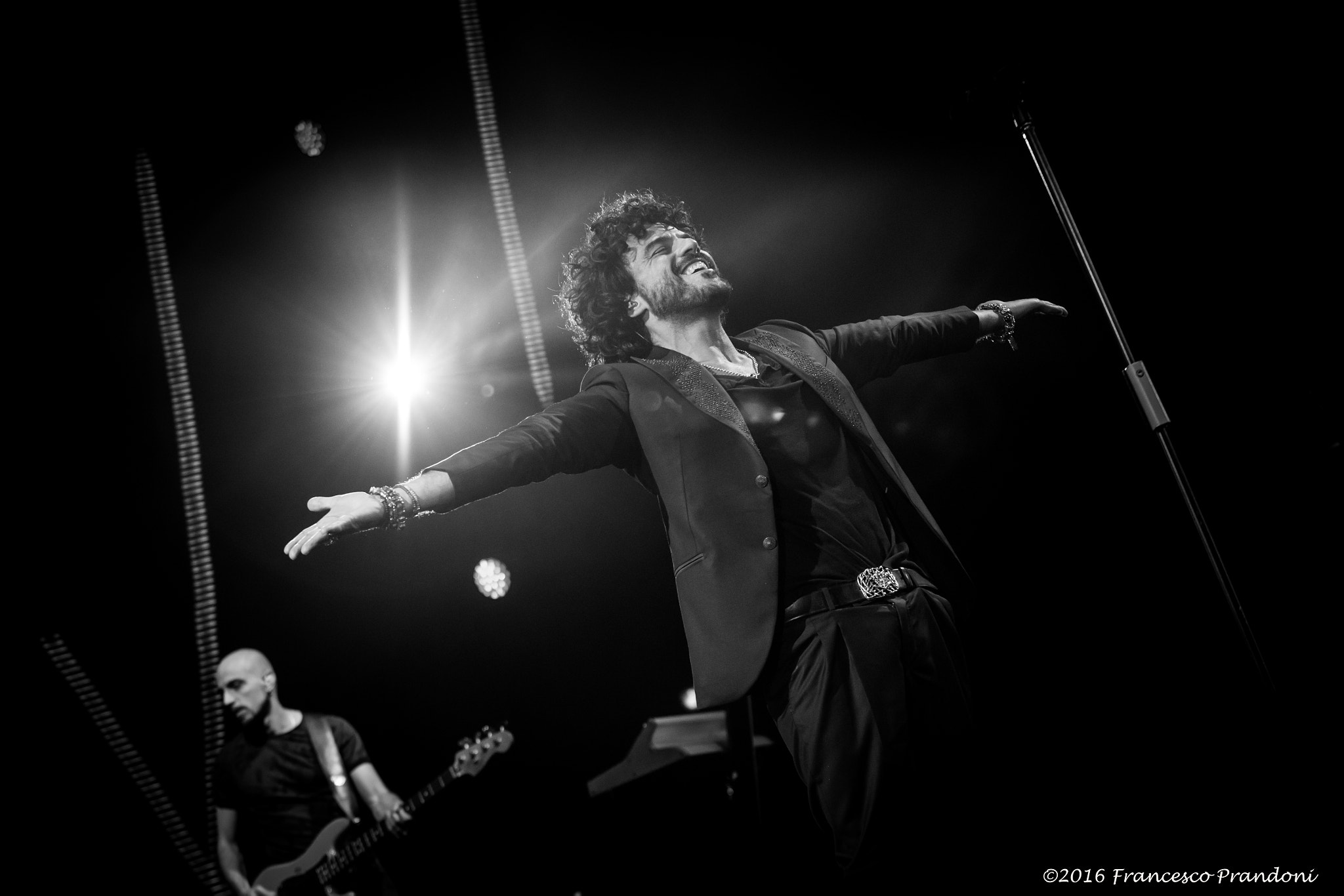 Nikon D5 sample photo. Foto-concerto-francesco-renga-milano-15-ottobre-2016-prandoni photography