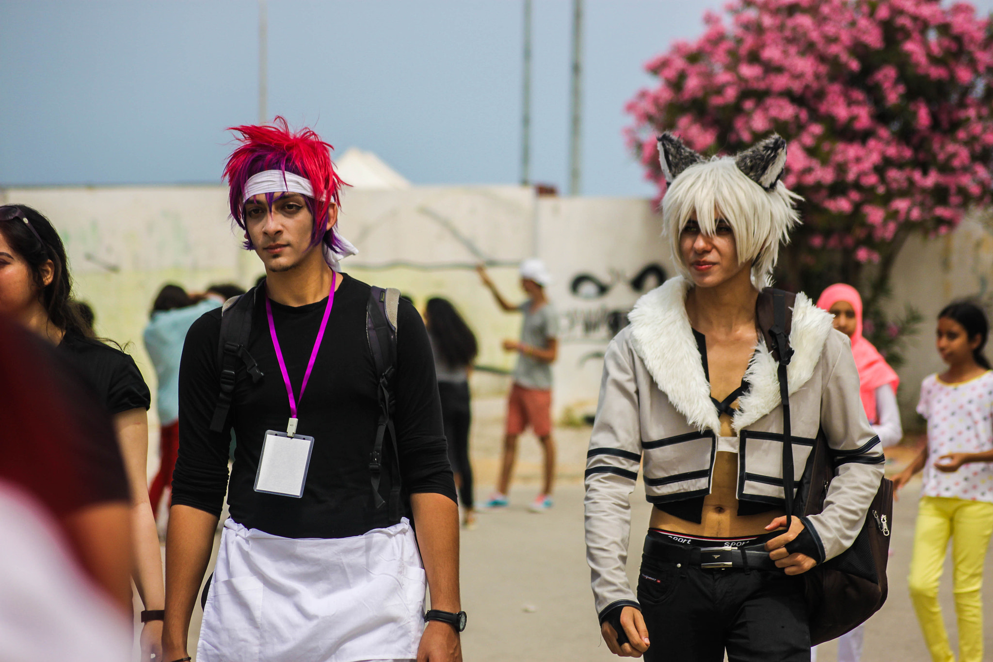 Sigma 55-200mm f/4-5.6 DC sample photo. The cosplayers photography