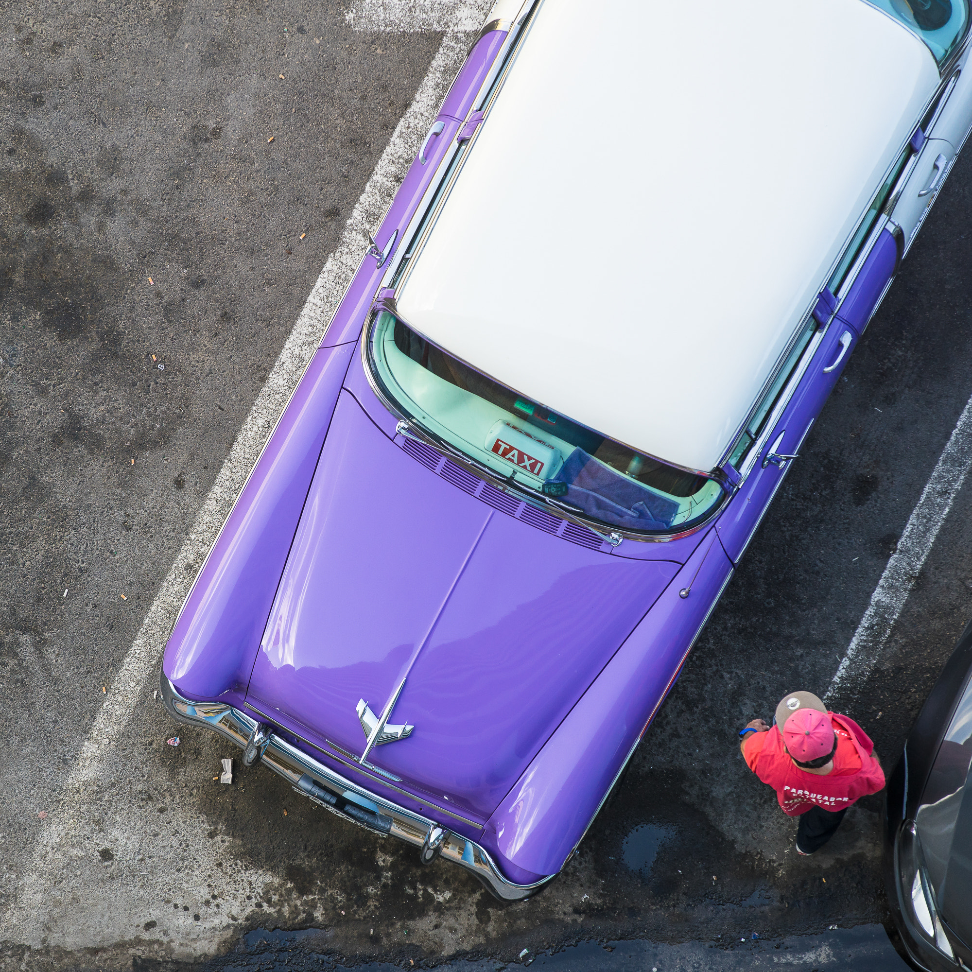 Sony a7R sample photo. Vintage taxi photography