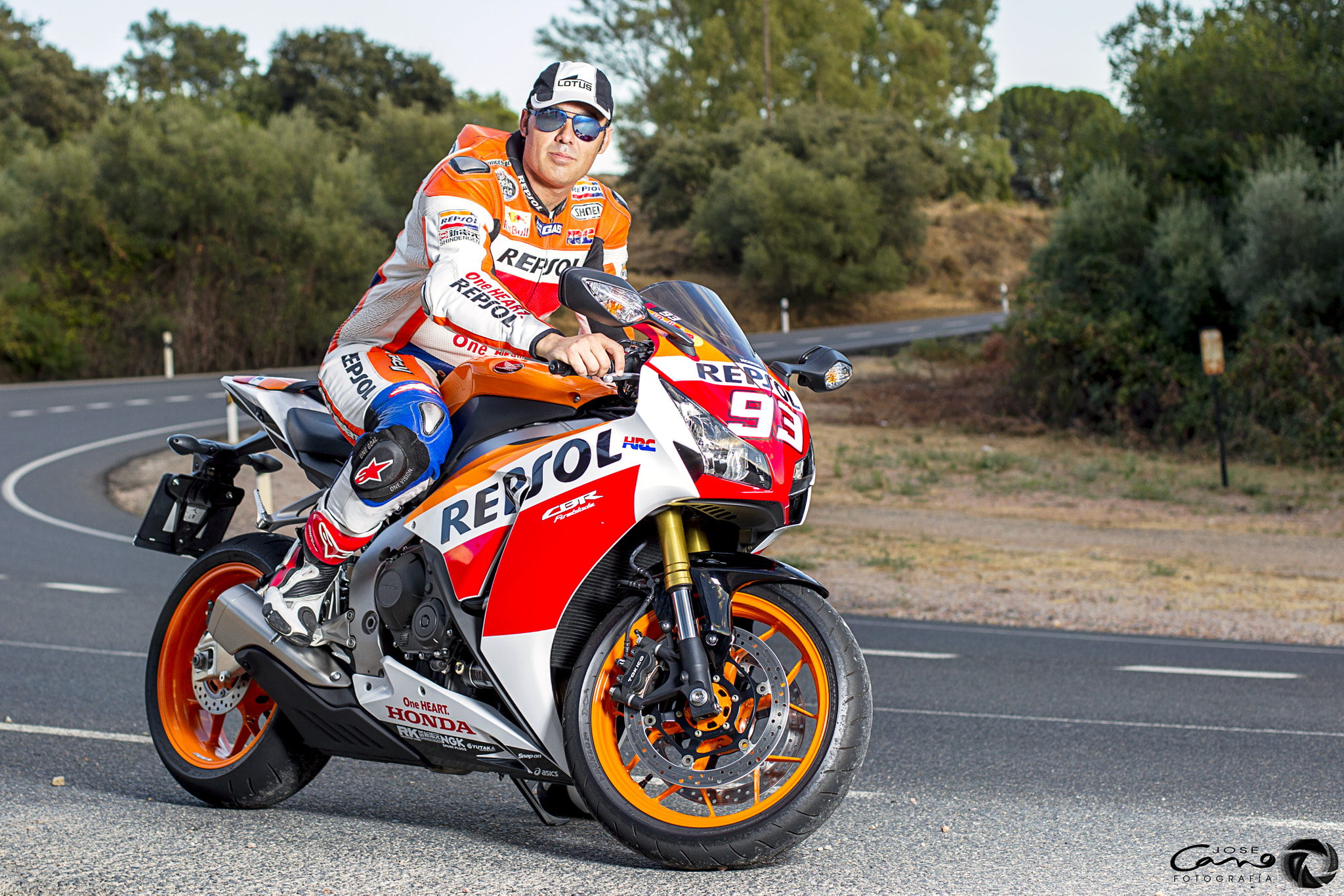 Canon EOS-1D Mark IV sample photo. Repsol honda. photography